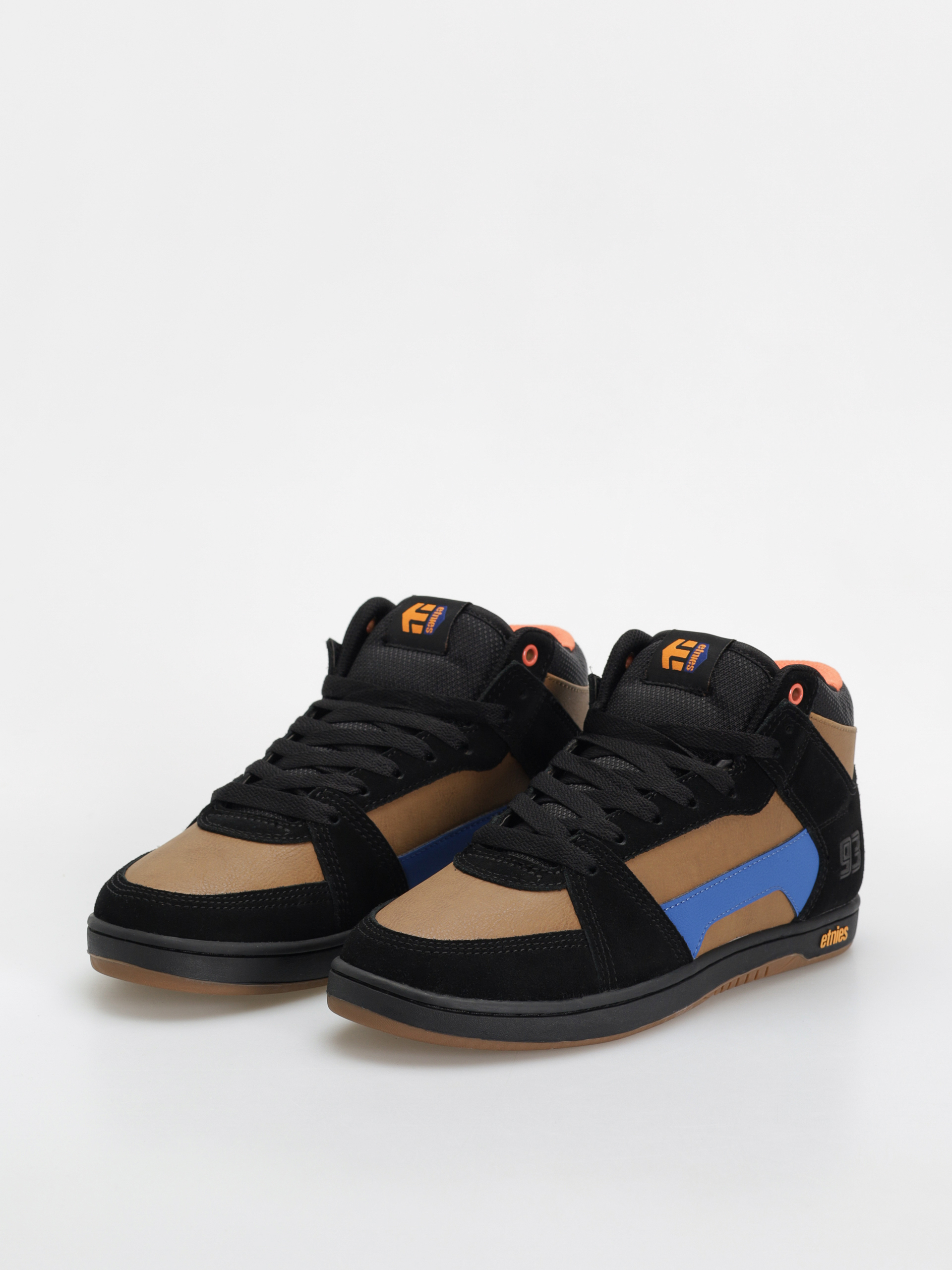 Etnies Mc Rap Hi Shoes (black/brown)