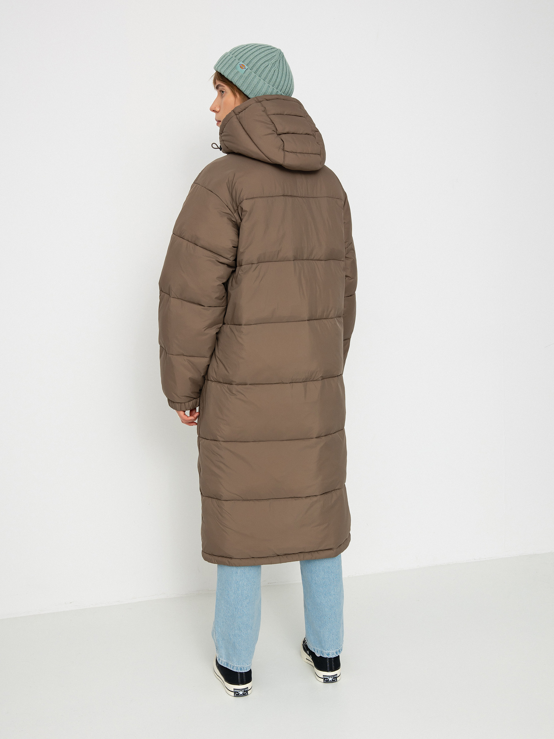 Dickies Alatna Long Wmn Jacket - brown (mushroom)