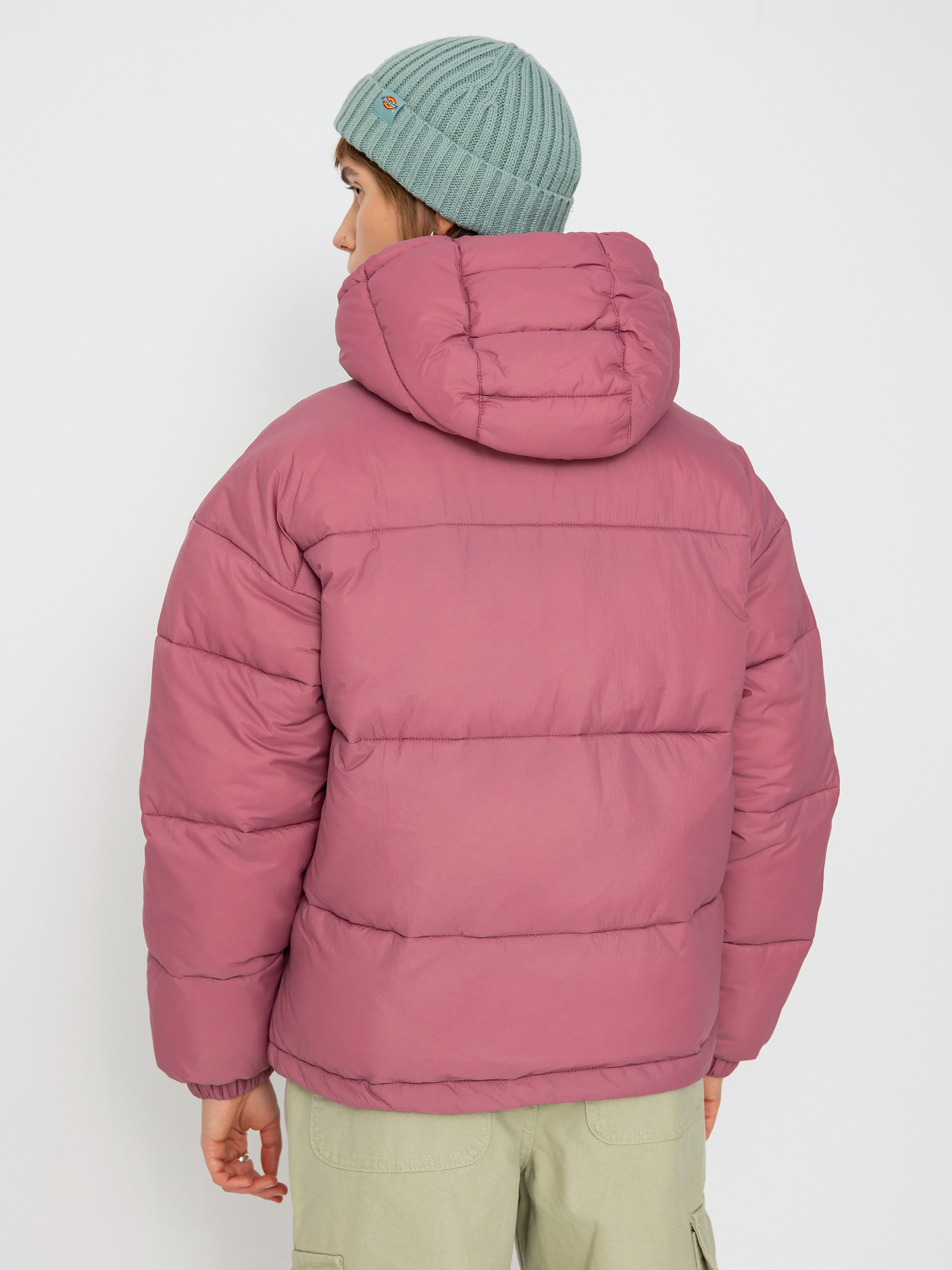 Dickies Alatna Oversized Puffer Wmn Jacket (mellow mauve)