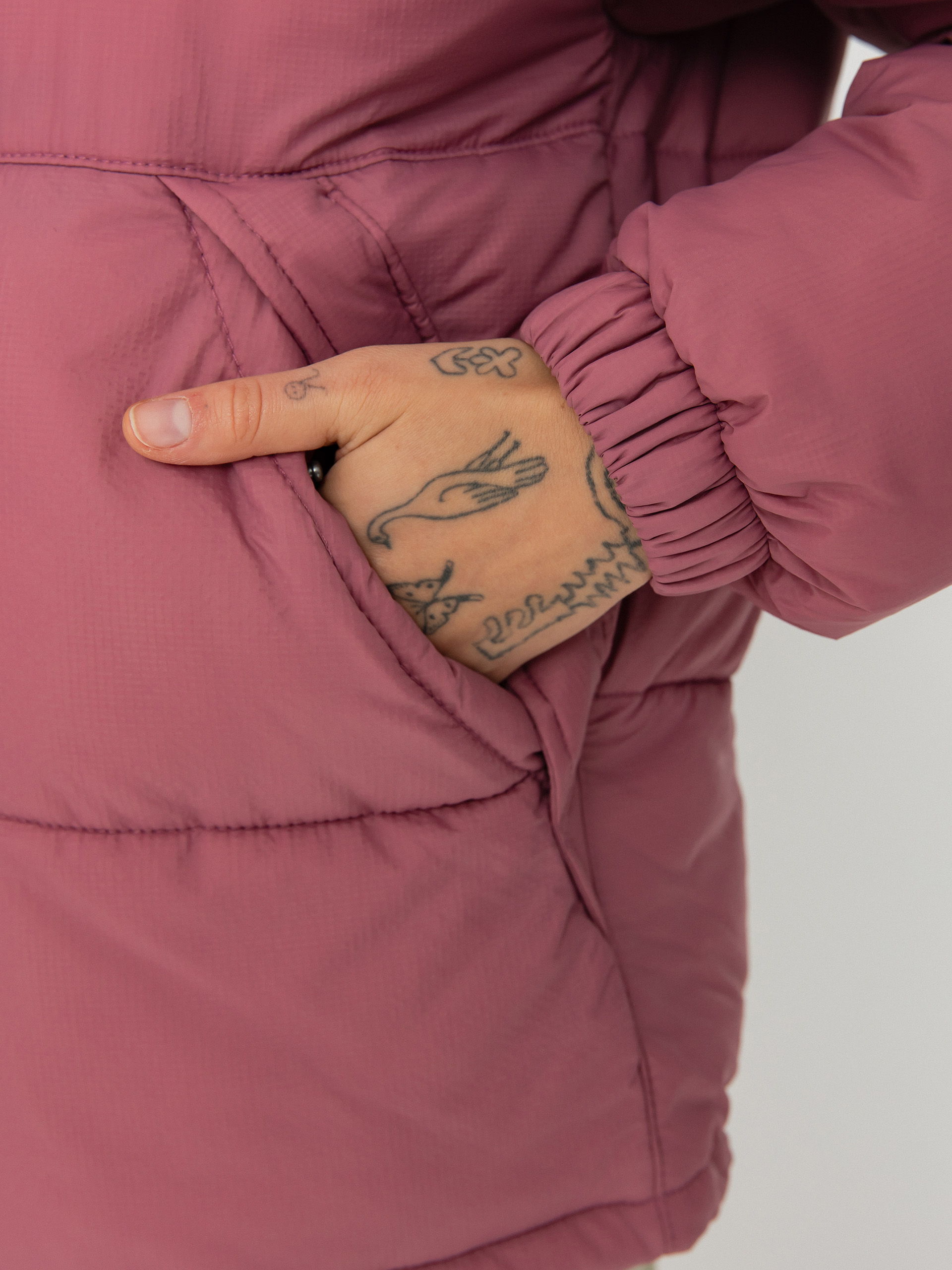 Dickies Alatna Oversized Puffer Wmn Jacket (mellow mauve)