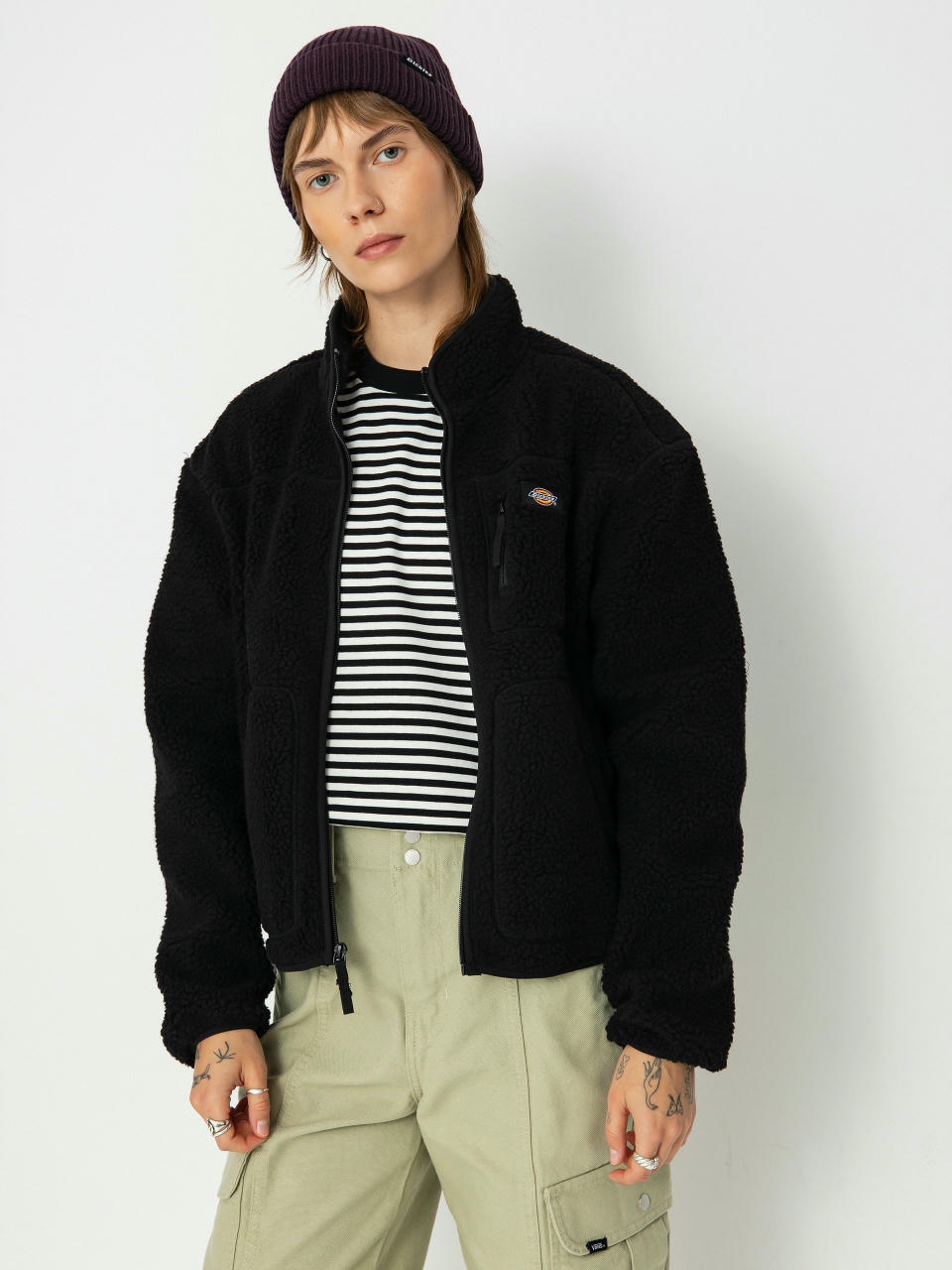 Dickies Mount Hope Wmn Fleece  (black)