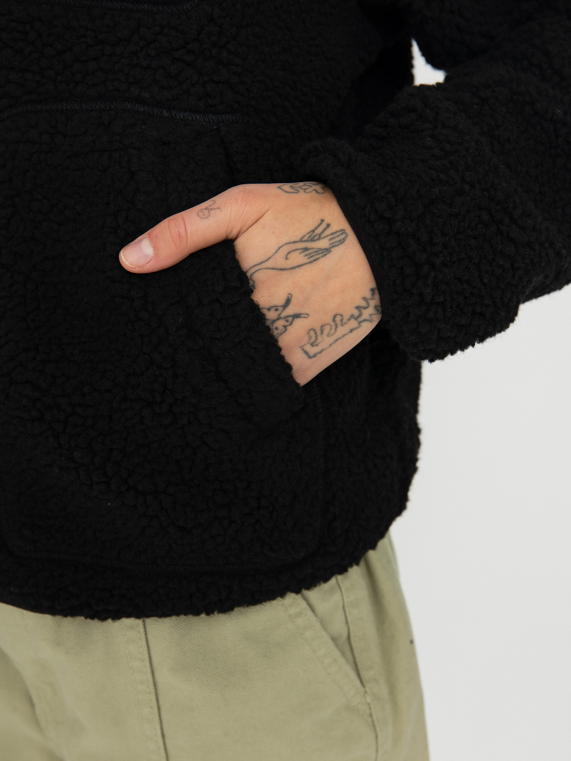 Damen Dickies Mount Hope Fleece Jacke (black)