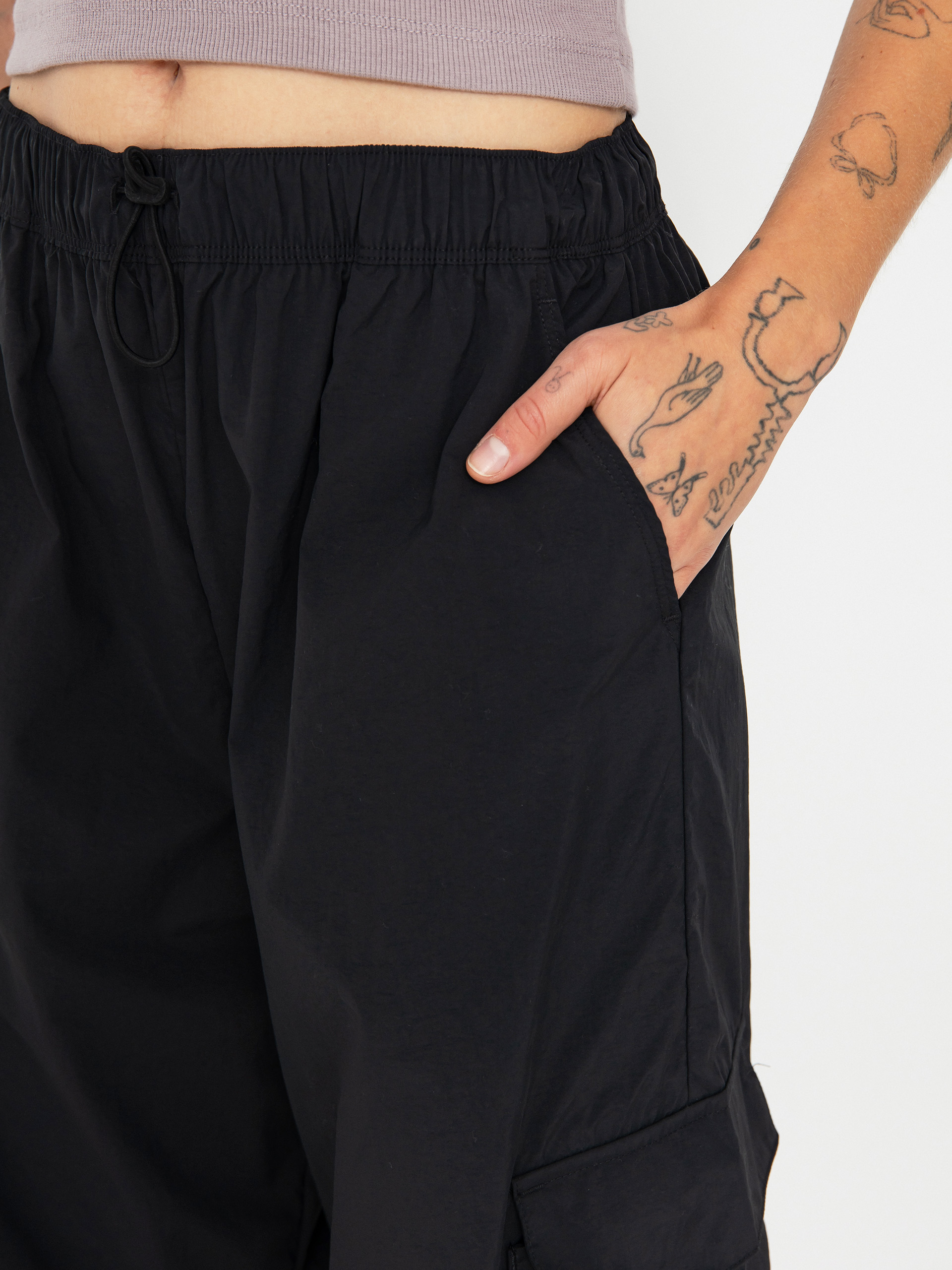 New Balance Nylon Cargo Wmn Pants (black)