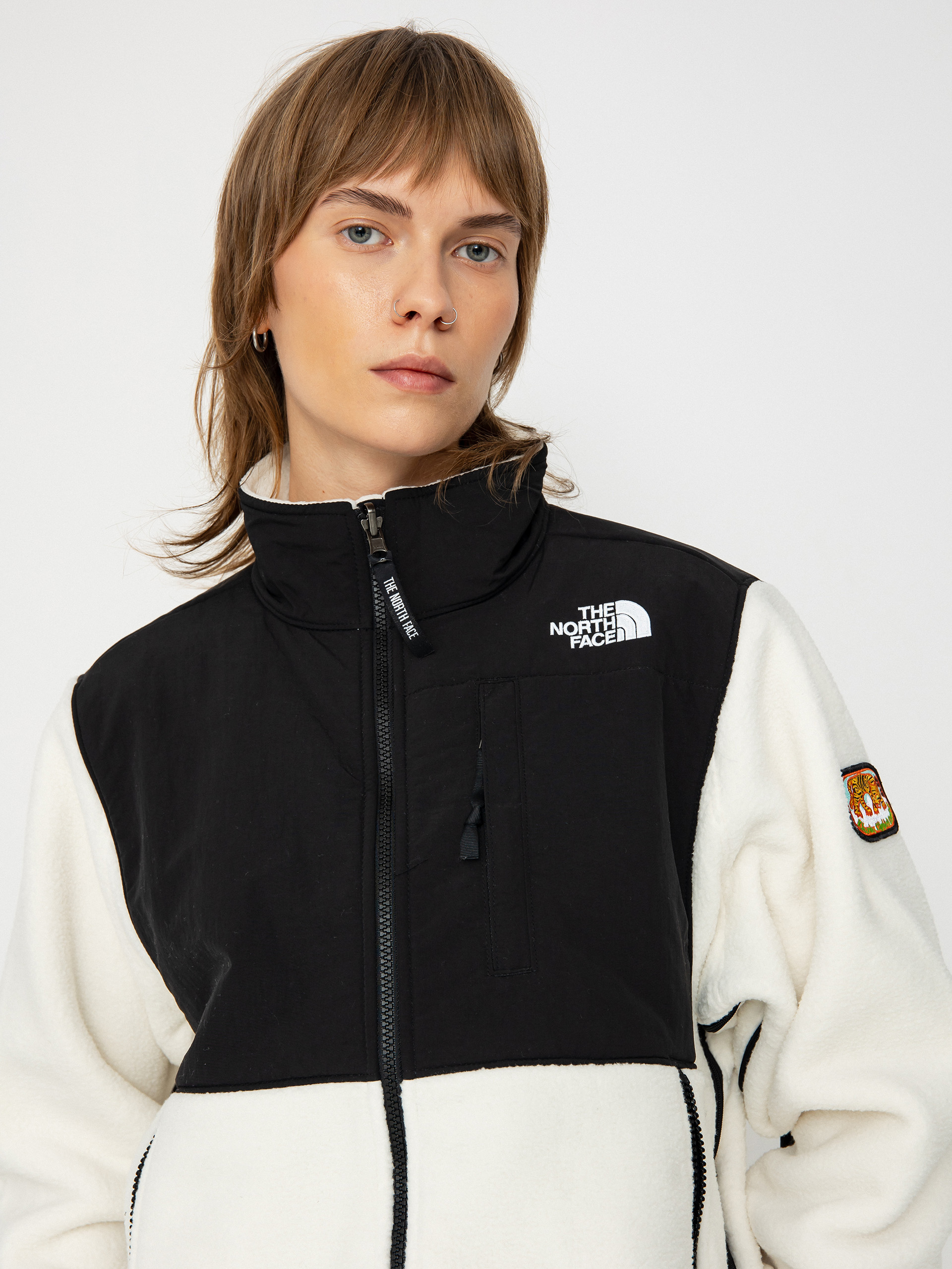 The North Face Retro Denali Wmn Jacket (white dune/tnf black tn)