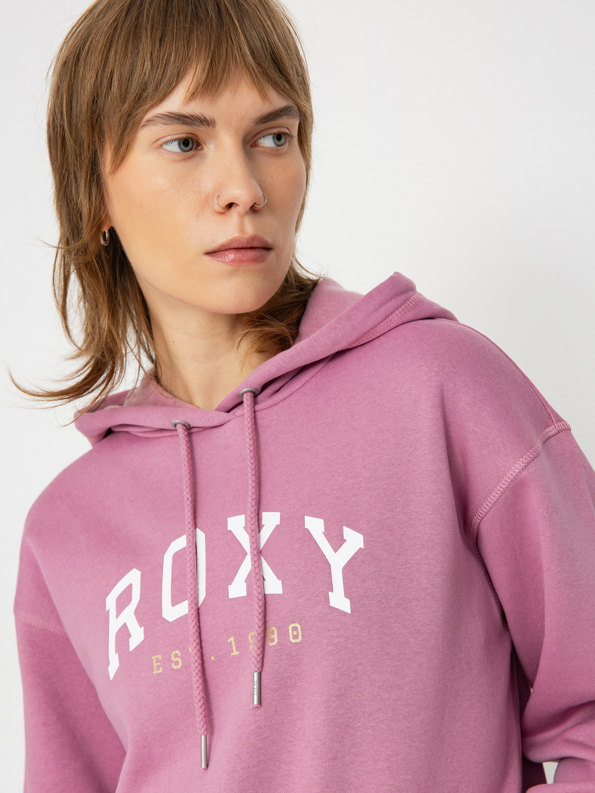 Roxy Hoodie Surf Stoked Brushed E HD Wmn pink (mauve orchid)