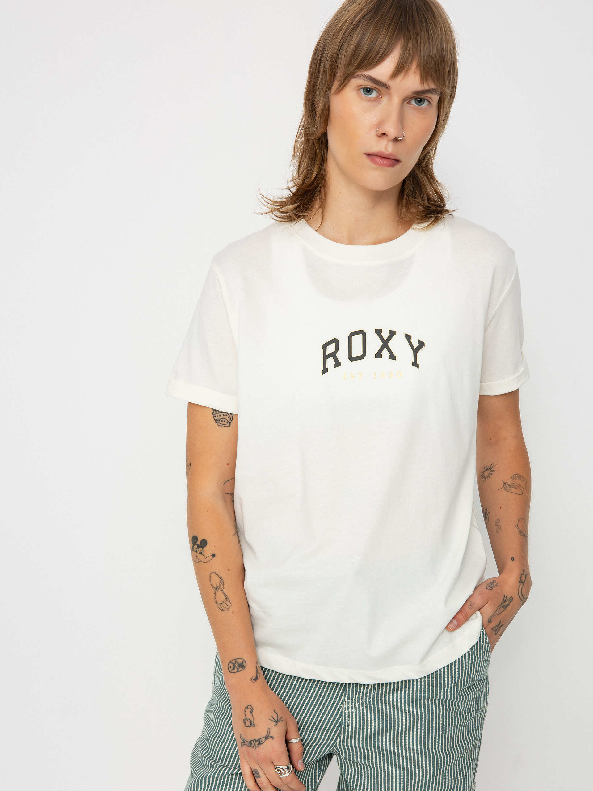 Roxy T-Shirt Noon Ocean B Wmn (egret)