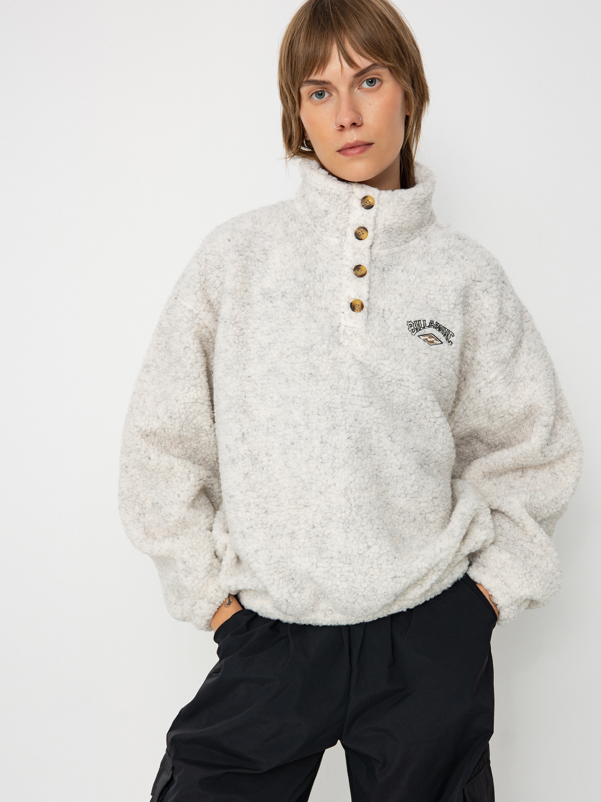 Billabong Fleece Pullover Damen Billabong Run The Road Wmn