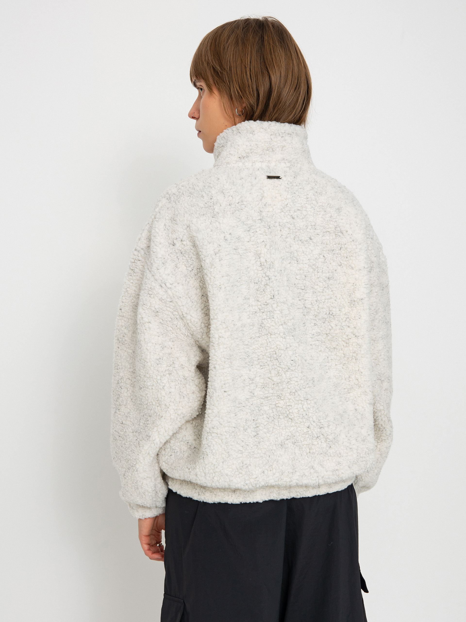 Womens Billabong Run The Road Fleece  (white cap)