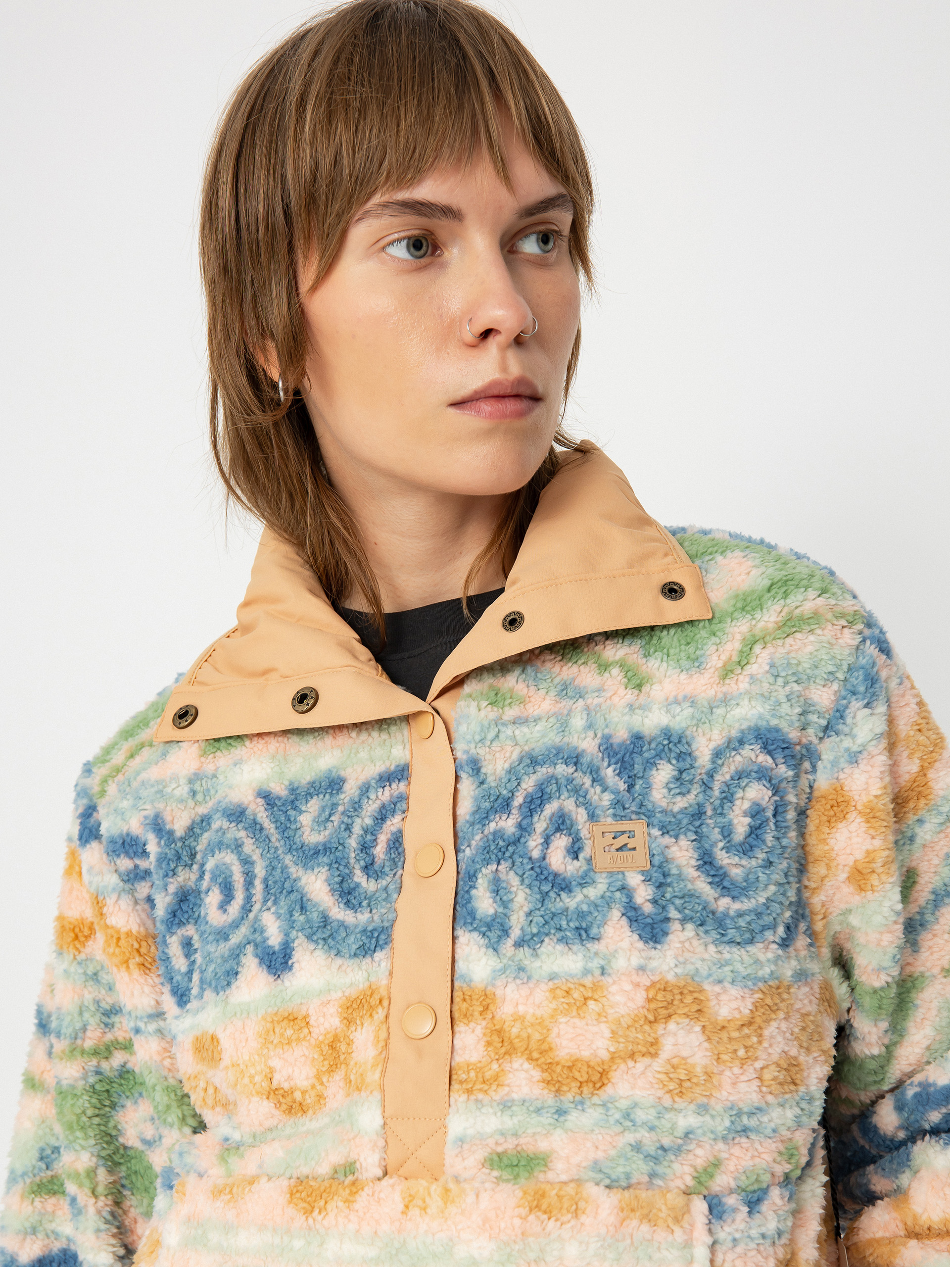 Billabong Switchback Pullover Wmn Fleece multicolor (blue haze)