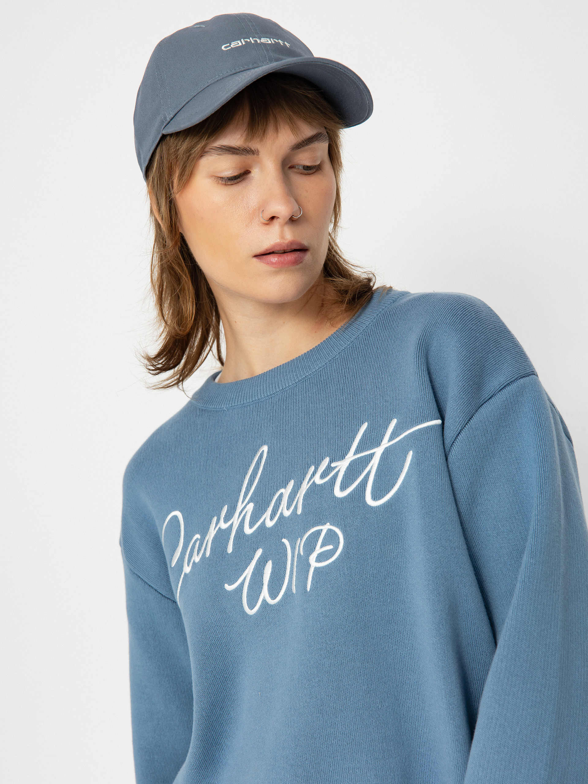 Carhartt WIP Signature Wmn Sweater (dusty ice/wax)