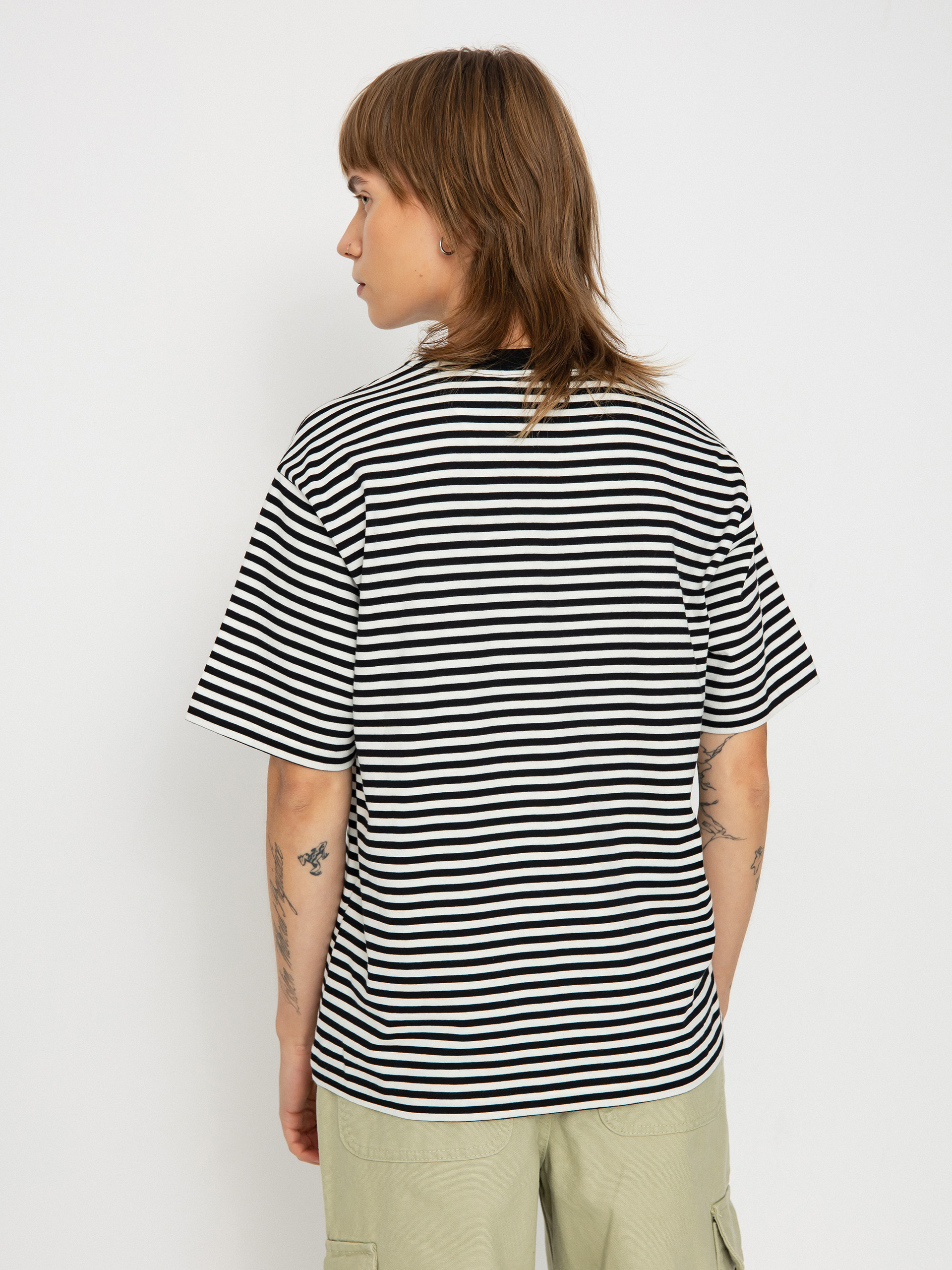 Carhartt WIP Verner Wmn T-Shirt (verner stripe/black/wax)