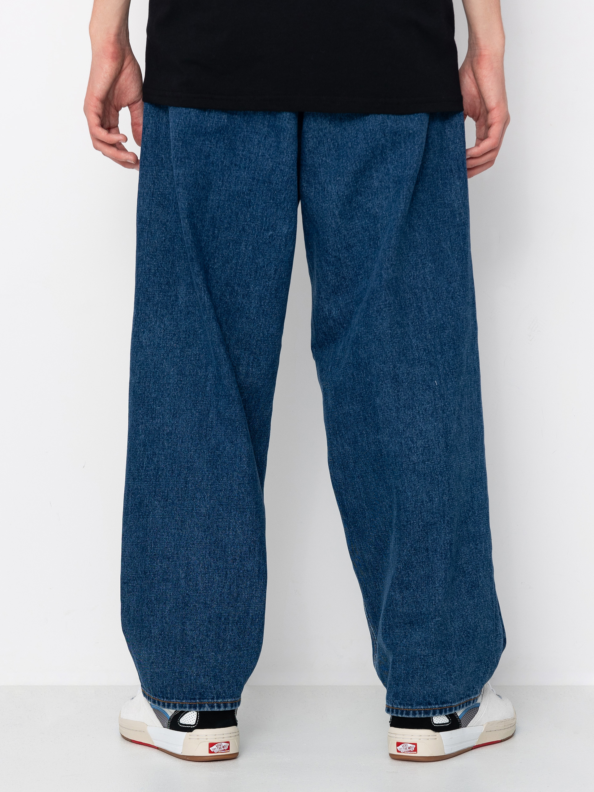 OBEY Bigwig Baggy Denim Pants (stone wash indigo)