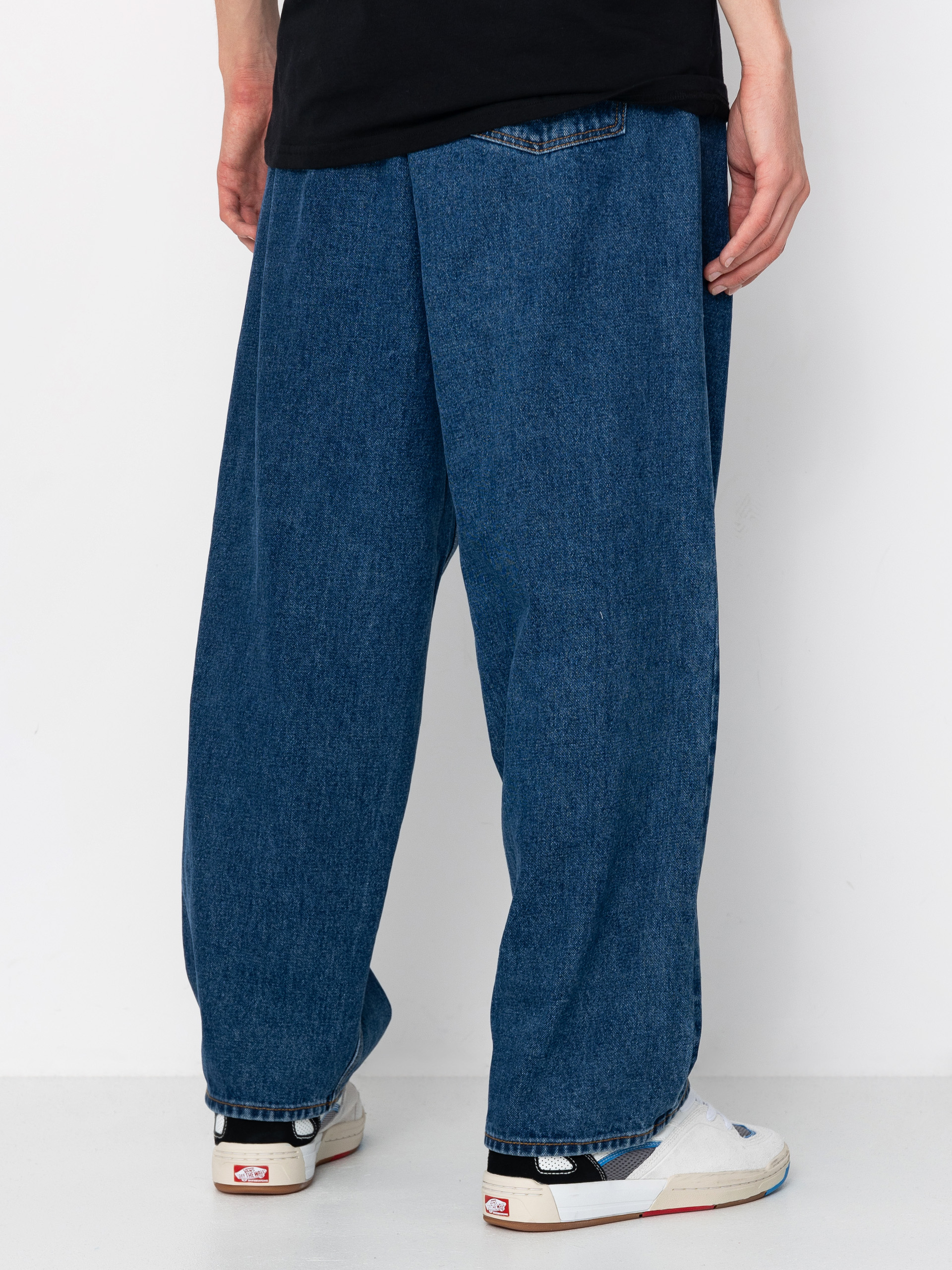 OBEY Bigwig Baggy Denim Pants (stone wash indigo)