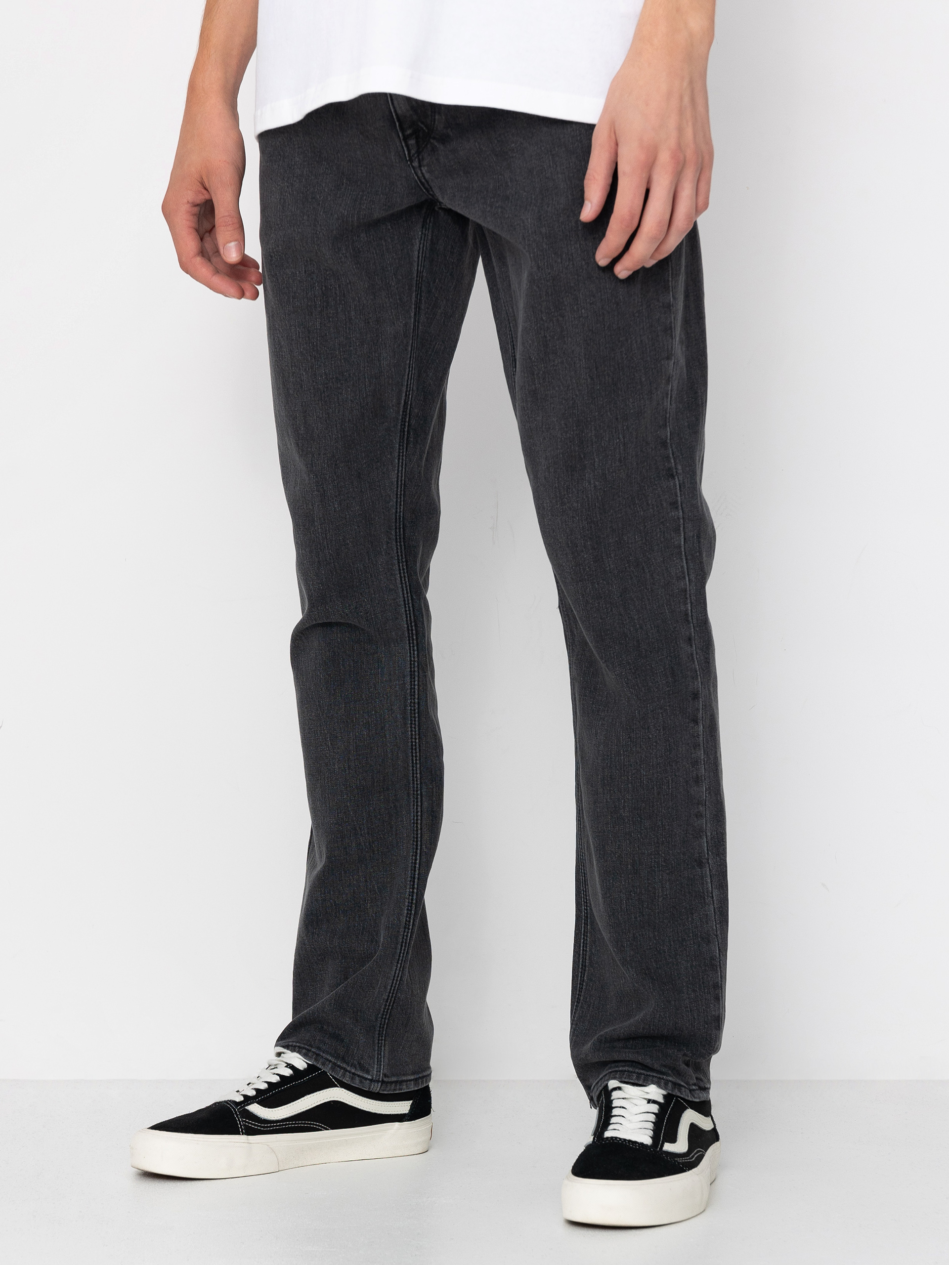 Volcom Vorta Denim Pants (neutral grey)