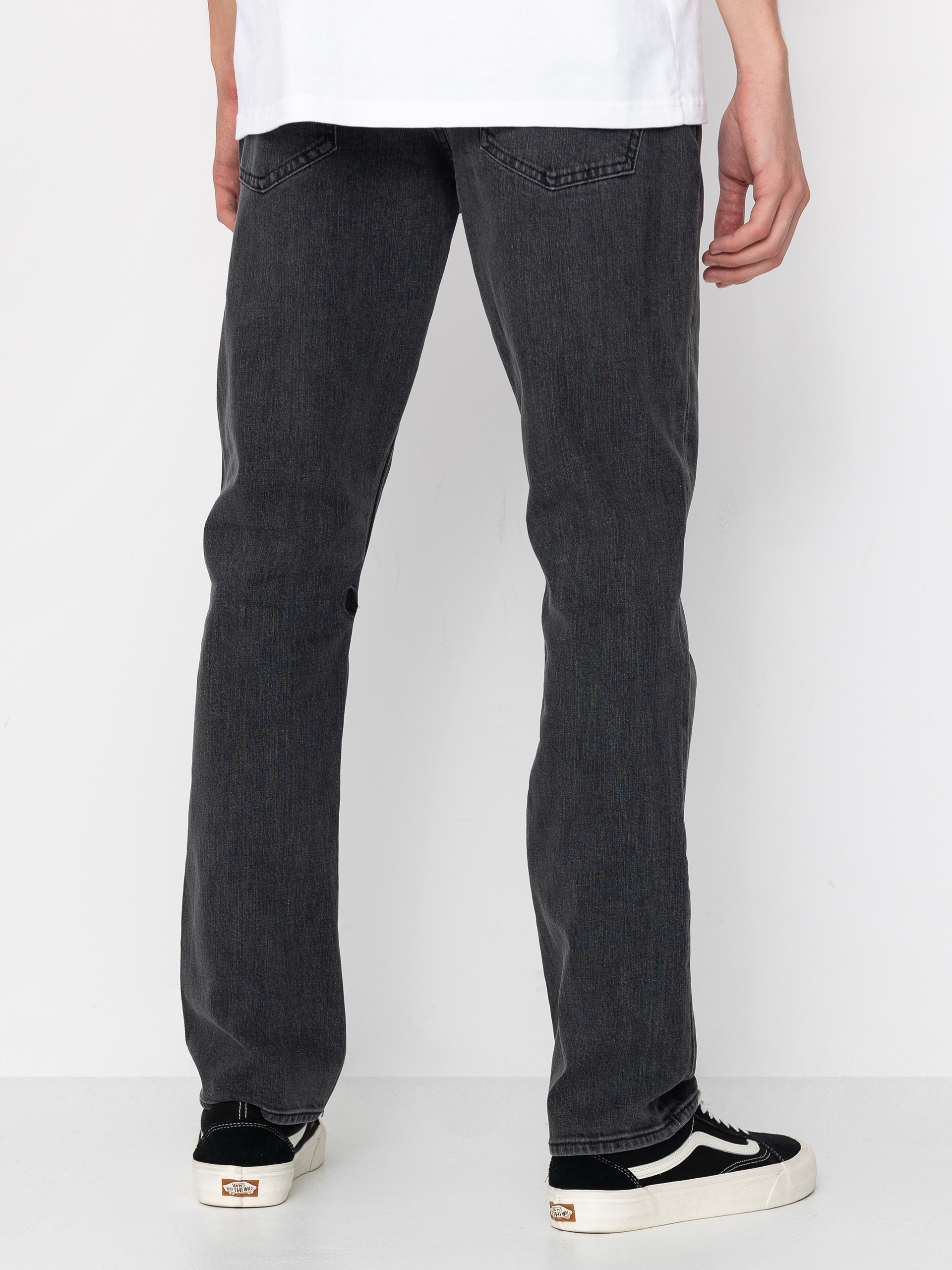 Volcom Vorta Denim Pants (neutral grey)