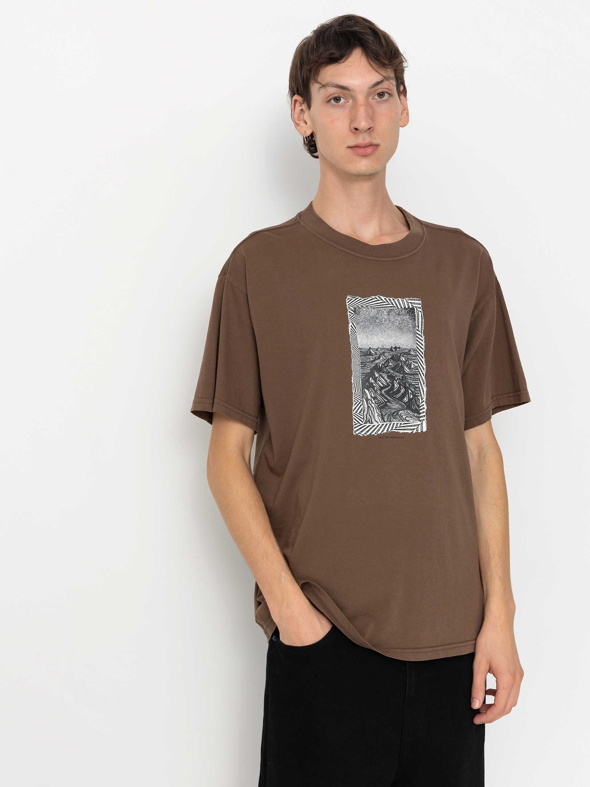 Volcom Tt B Iguchi Valley T-Shirt (dark earth)