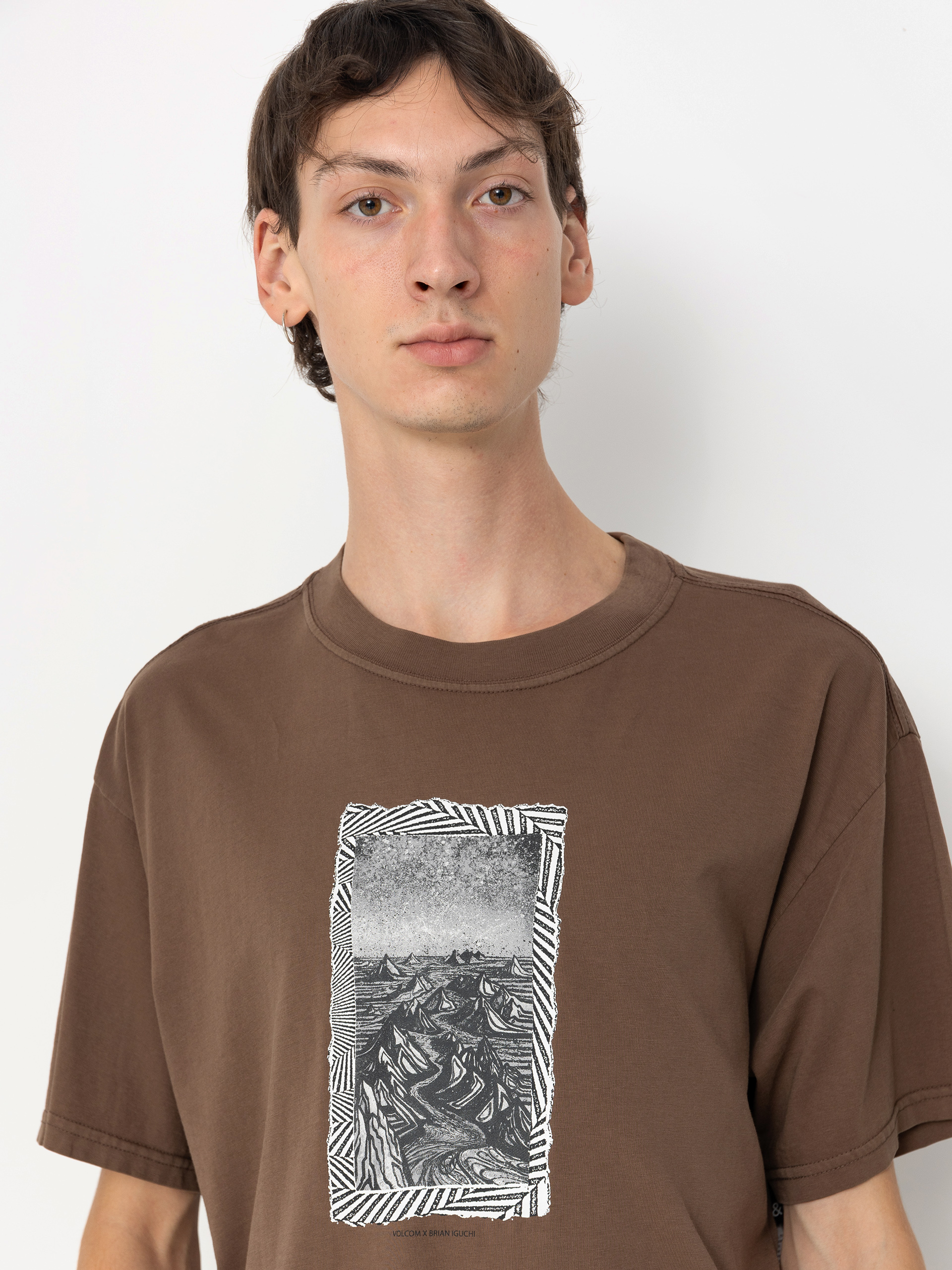Volcom Tt B Iguchi Valley T-Shirt (dark earth)
