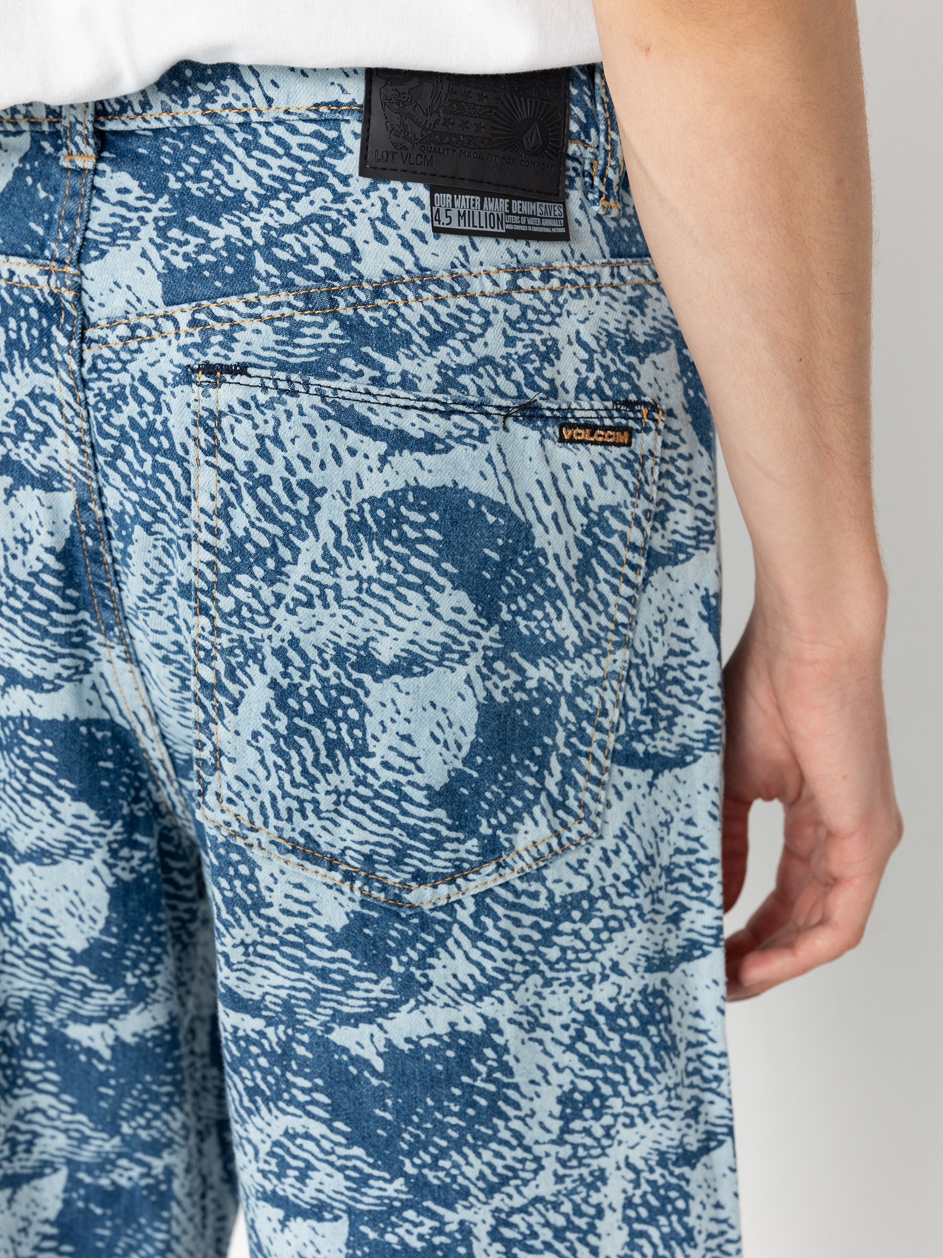 Volcom Fergadelic Denim Pants (road sky)