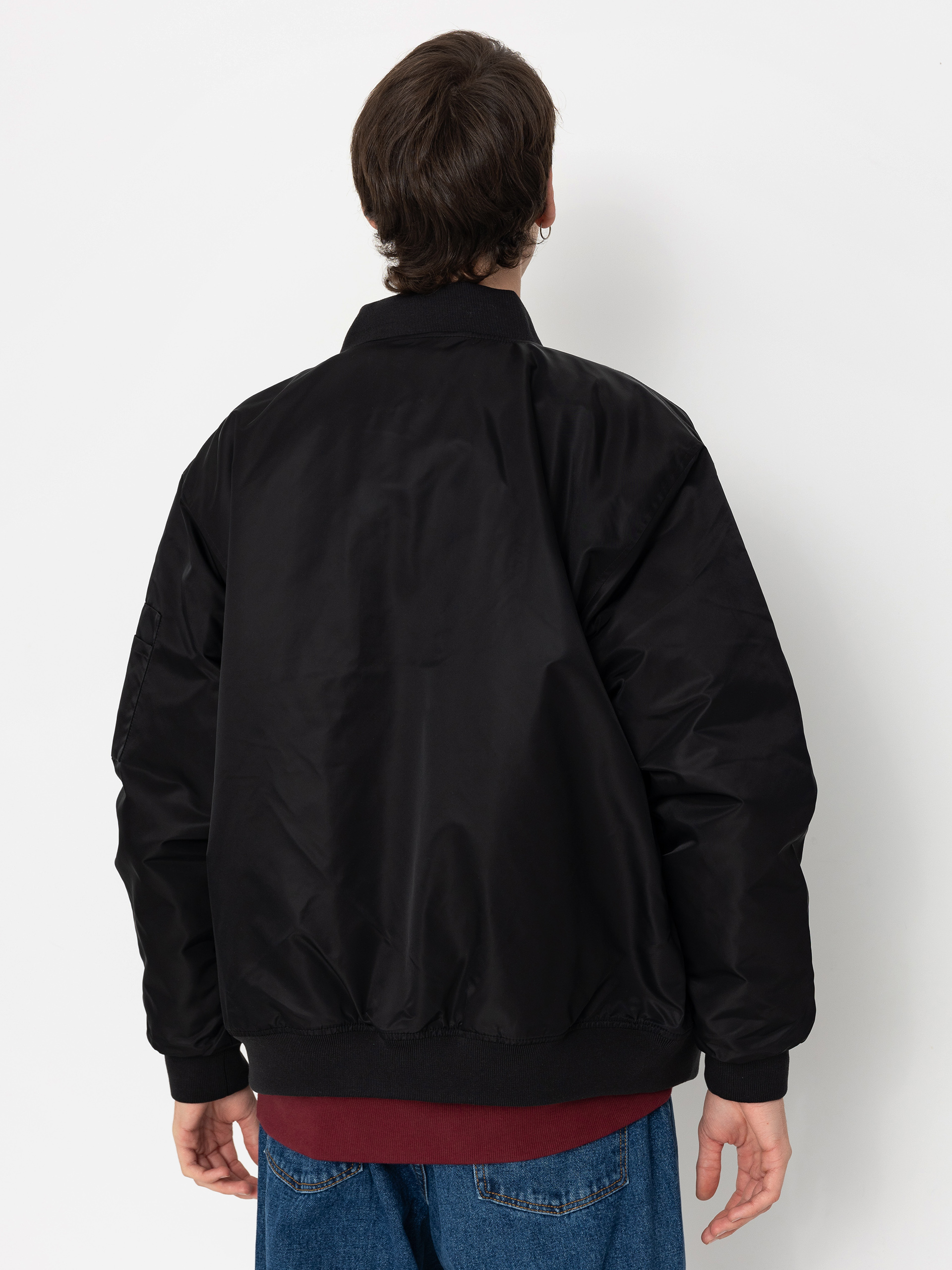 VANS ブラック　アウター　ジャケット L VANS（バンズ）の「VANS/ヴァンズ M MINI WAPPEN JKT ワッペン