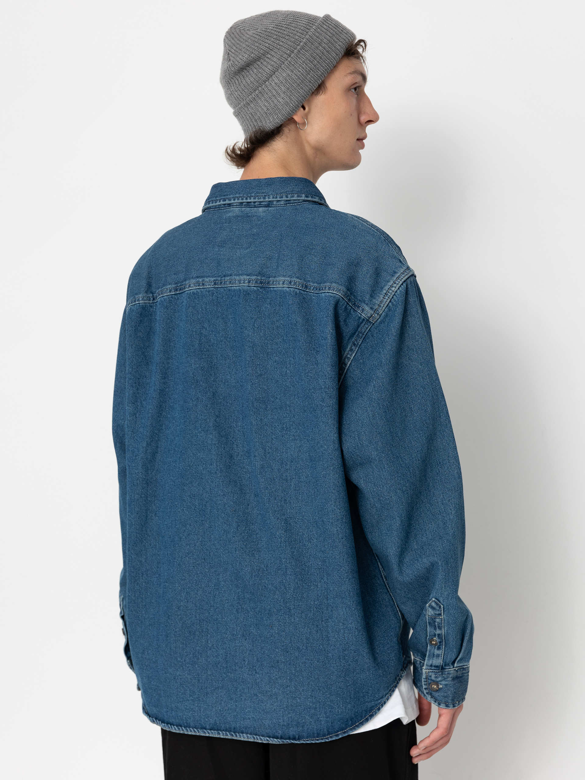 Vans Stevens Denim Shirt - blue (vintage indigo)