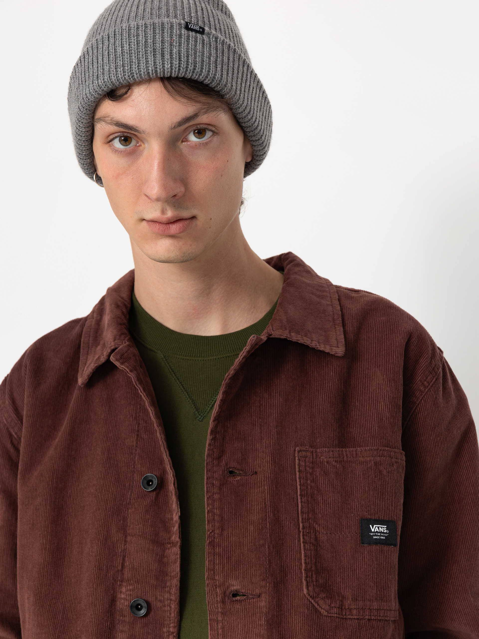 Vans Drill Chore Coat Corduroy II Jacket (bitter chocolate)