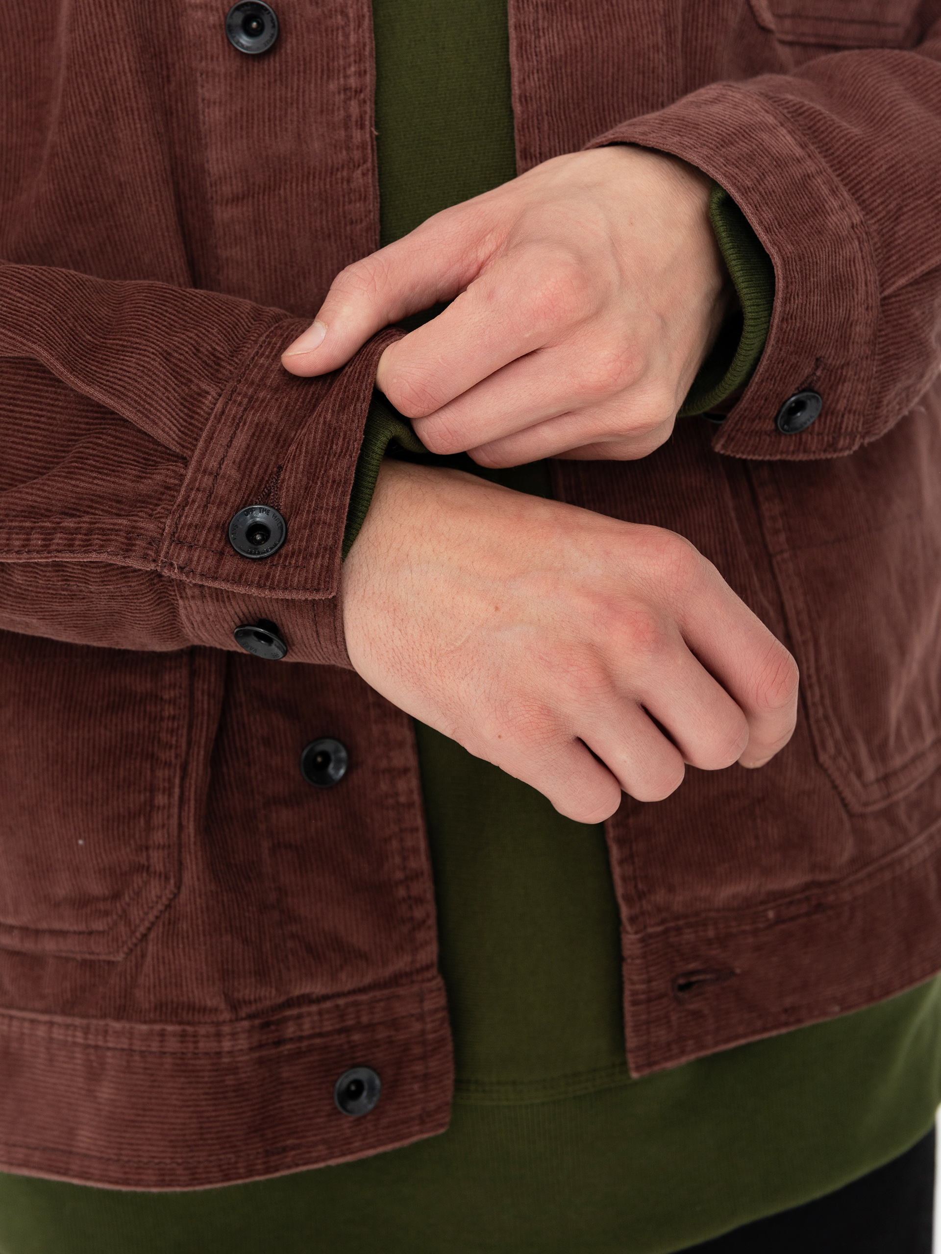 Vans Drill Chore Coat Corduroy II Jacke (bitter chocolate)