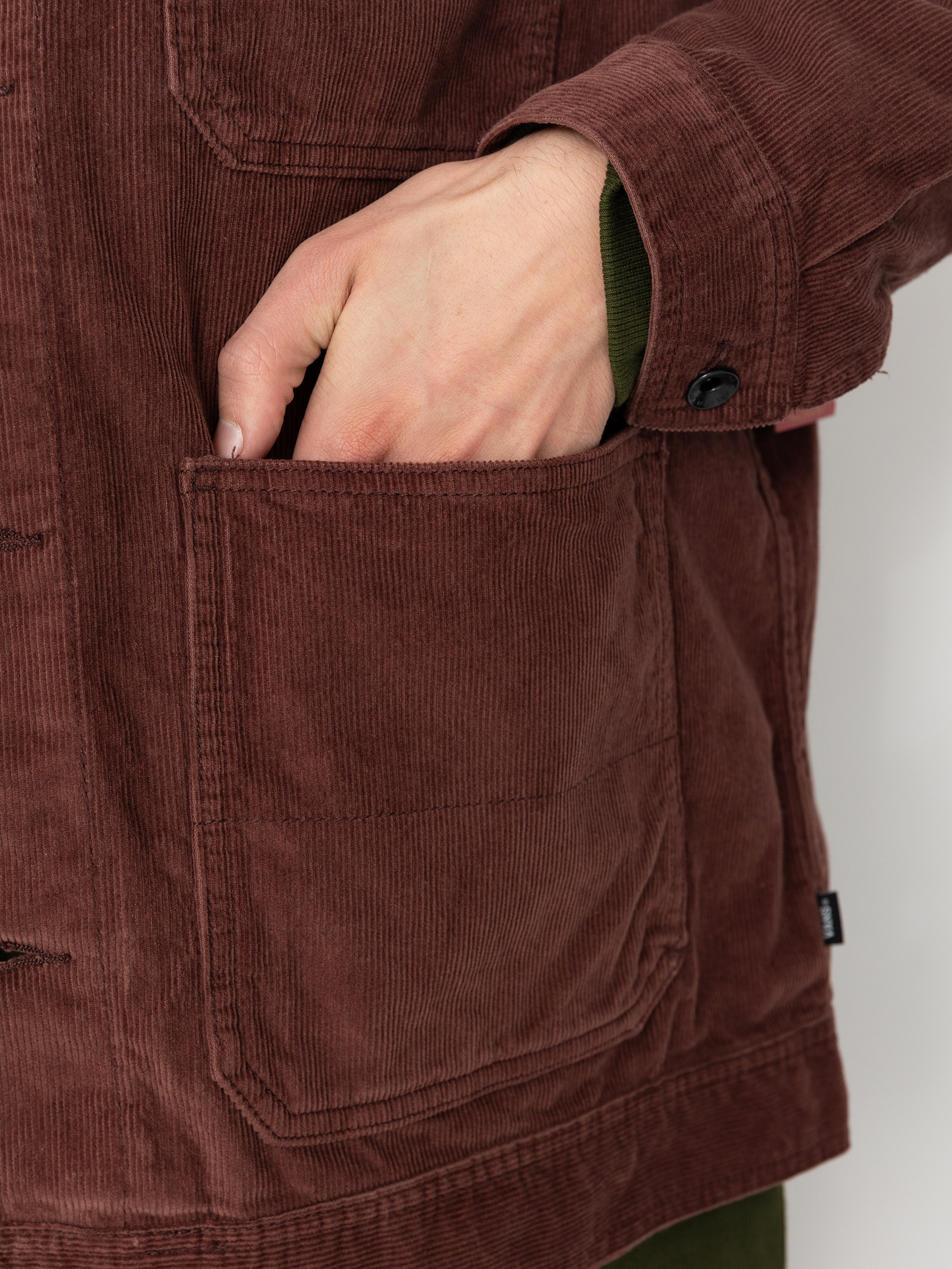 Vans Drill Chore Coat Corduroy II Jacke (bitter chocolate)