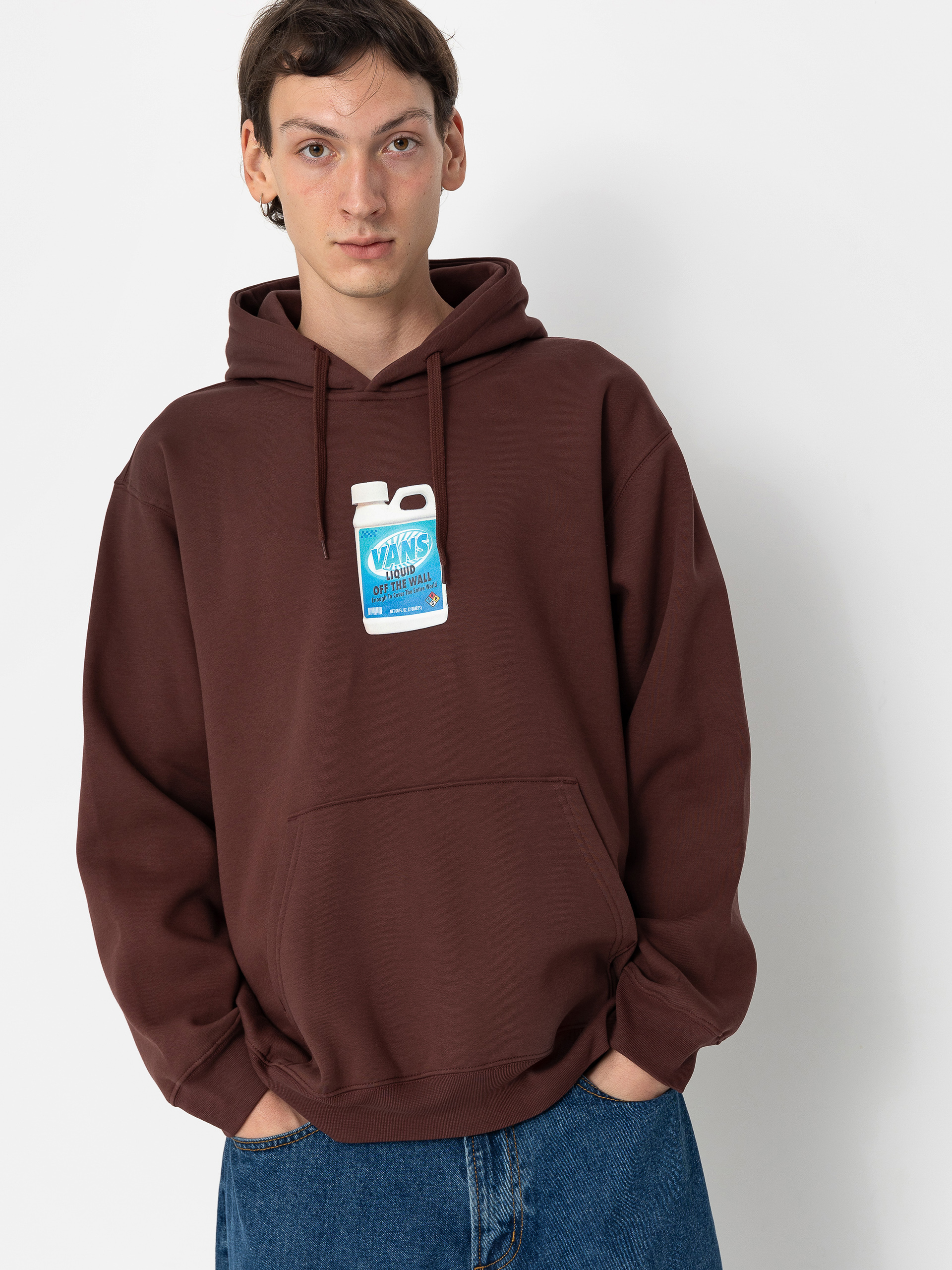 Brown vans hoodie best sale