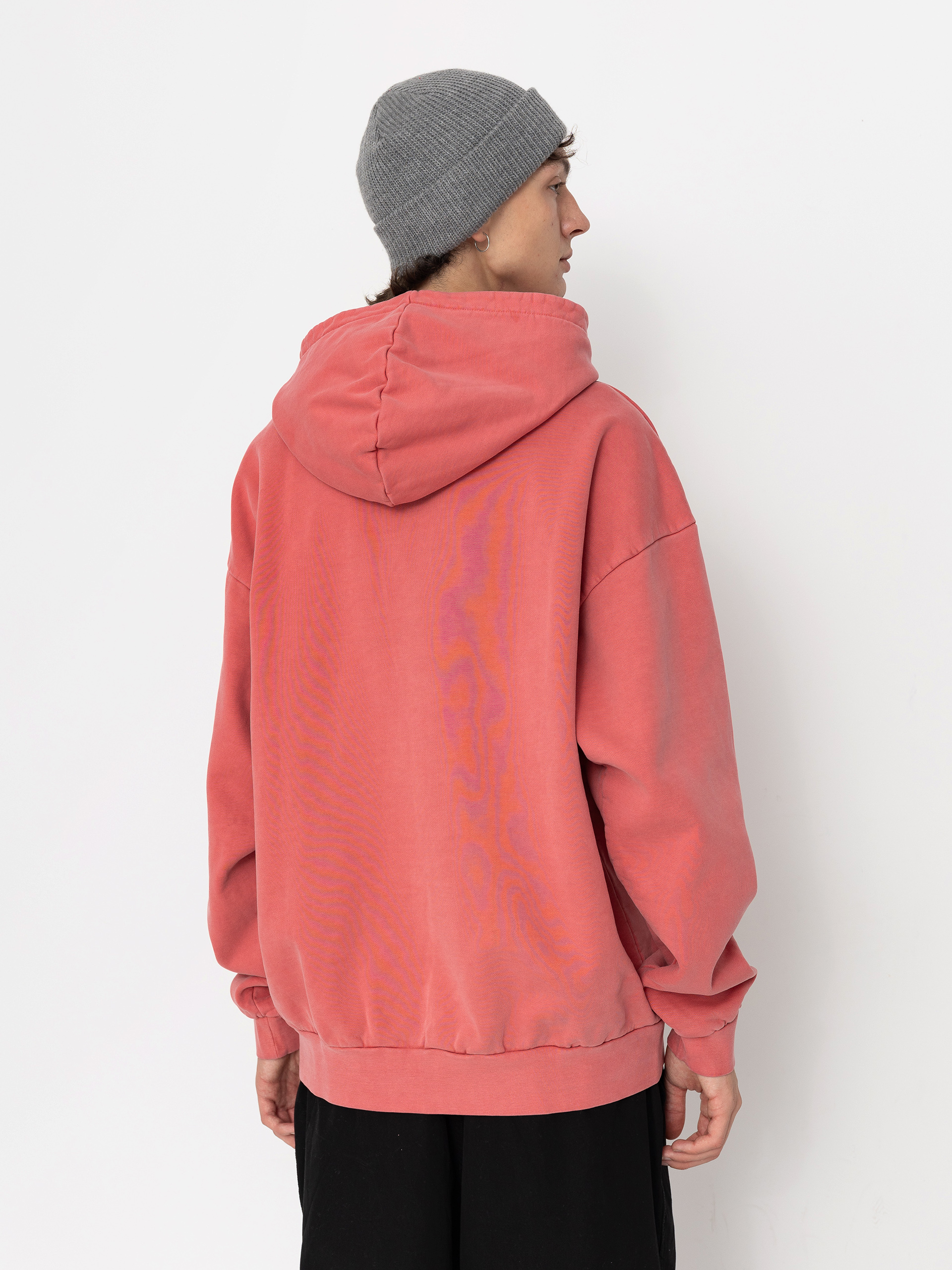 OBEY Lowercase Pigment HD Hoodie (pigment mineral red)