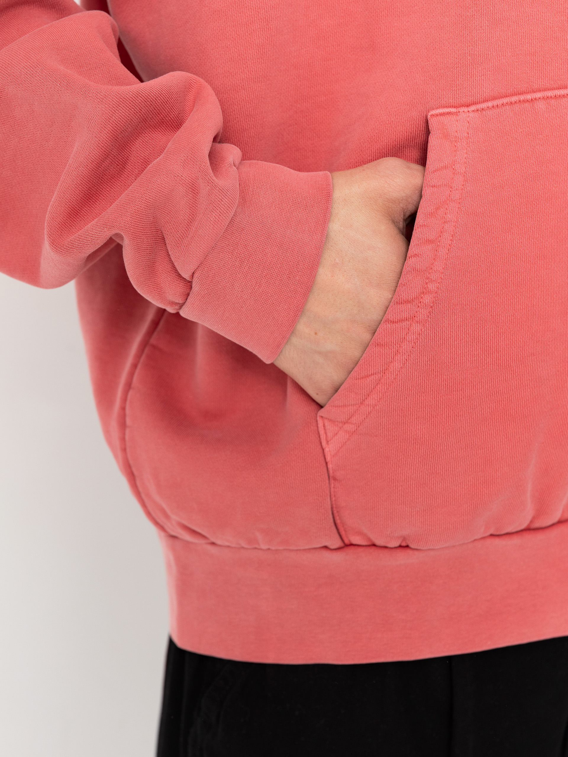 OBEY Lowercase Pigment HD Hoodie (pigment mineral red)