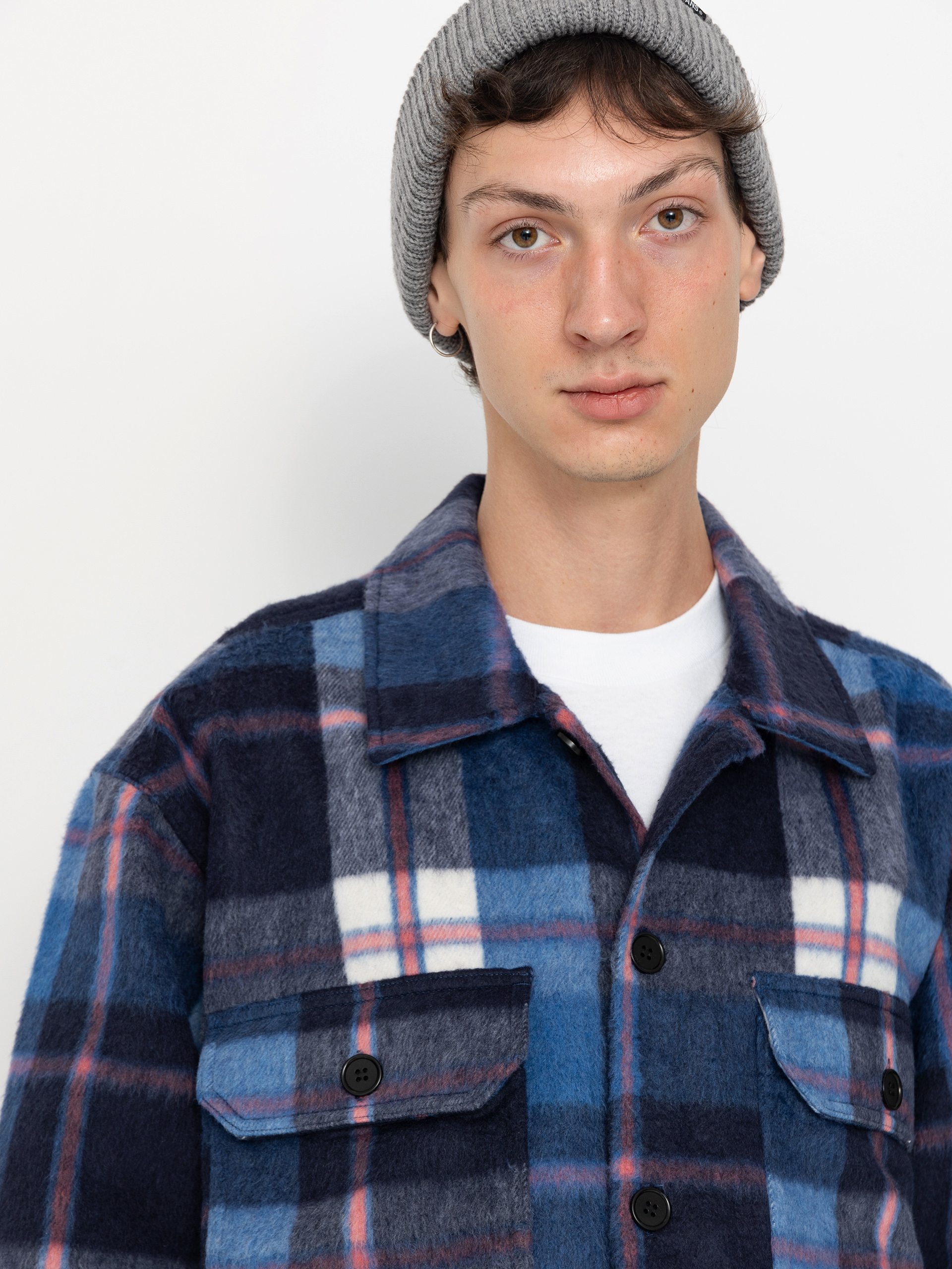 OBEY Stanton Jacke (academy navy multi)