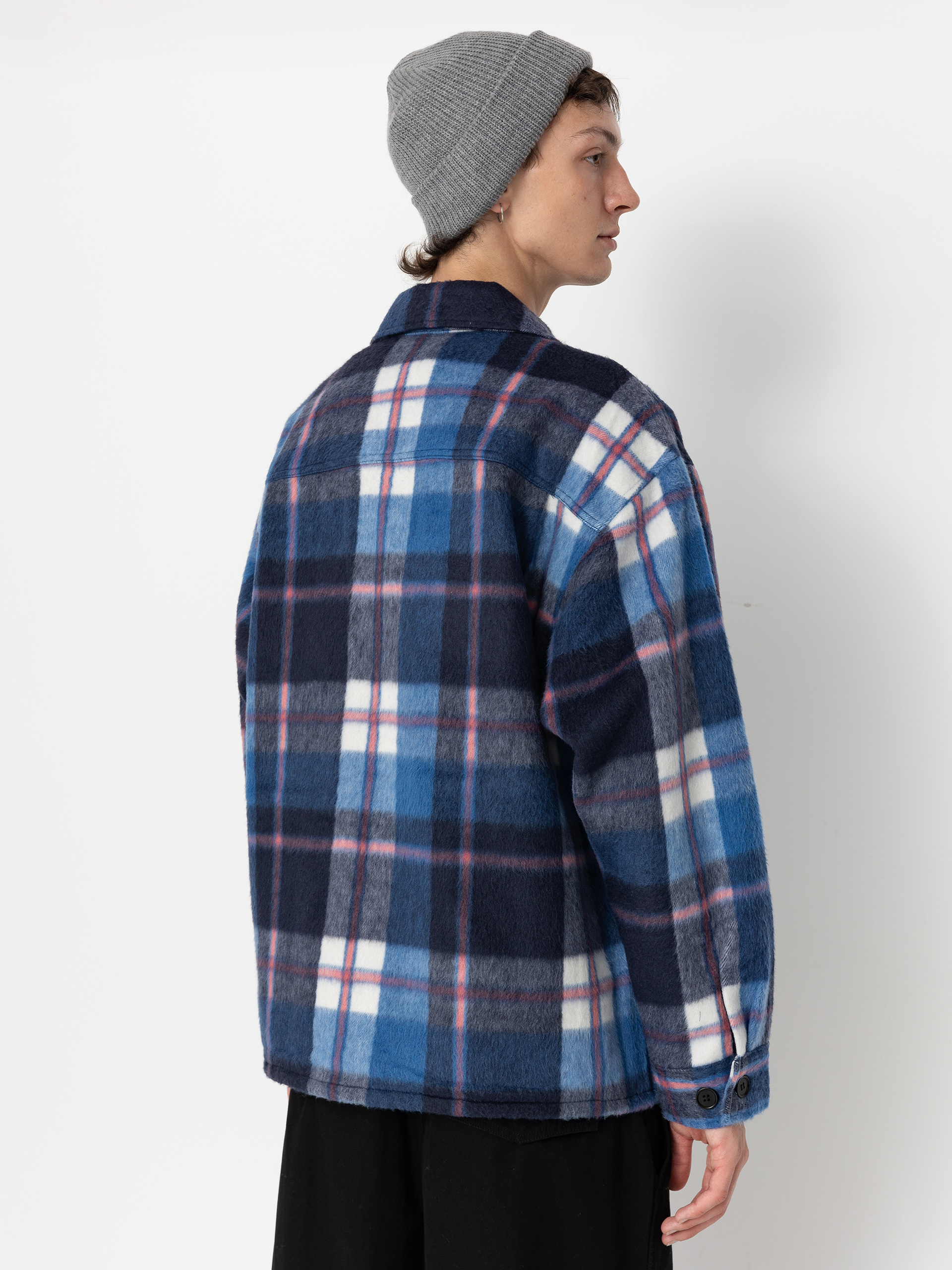 OBEY Stanton Jacket (academy navy multi)