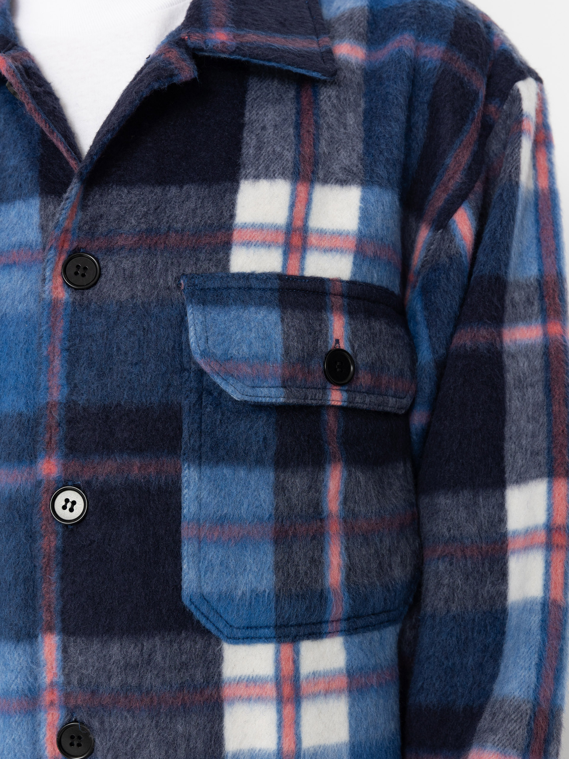 OBEY Stanton Jacket (academy navy multi)