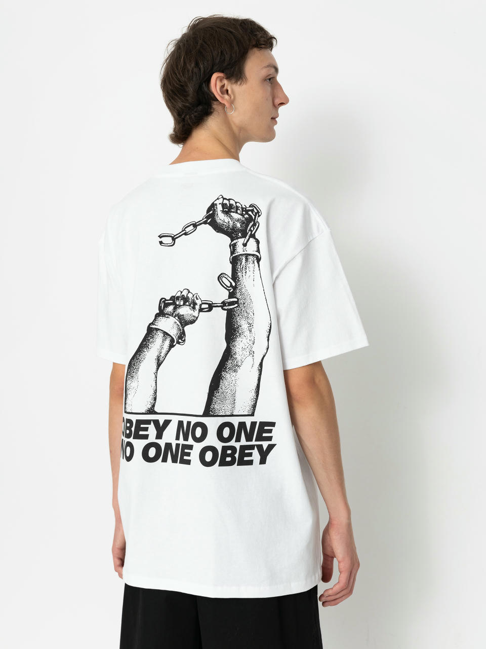 OBEY No One Obey T-Shirt (white)