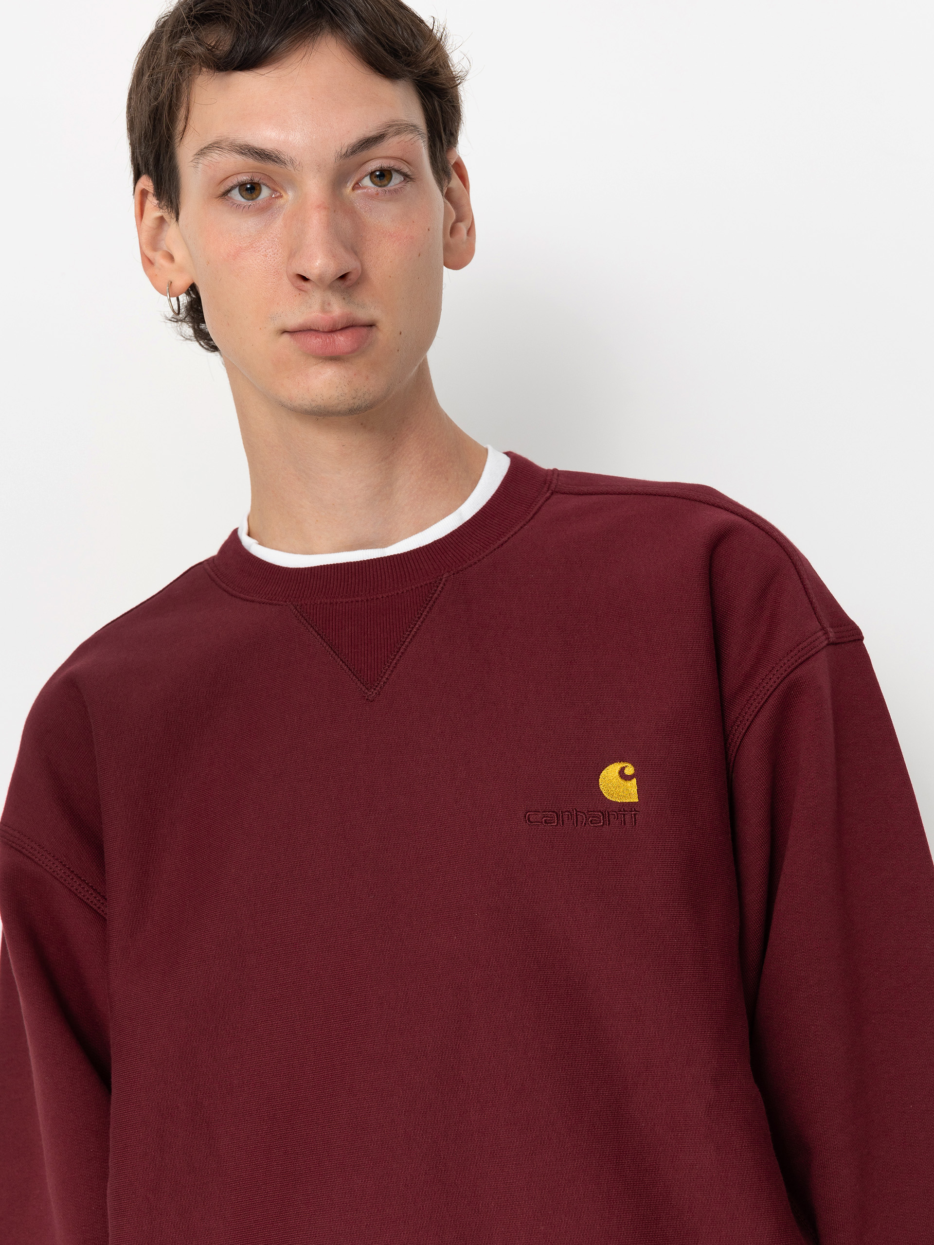Carhartt WIP Sweatshirt American Script (malbec)