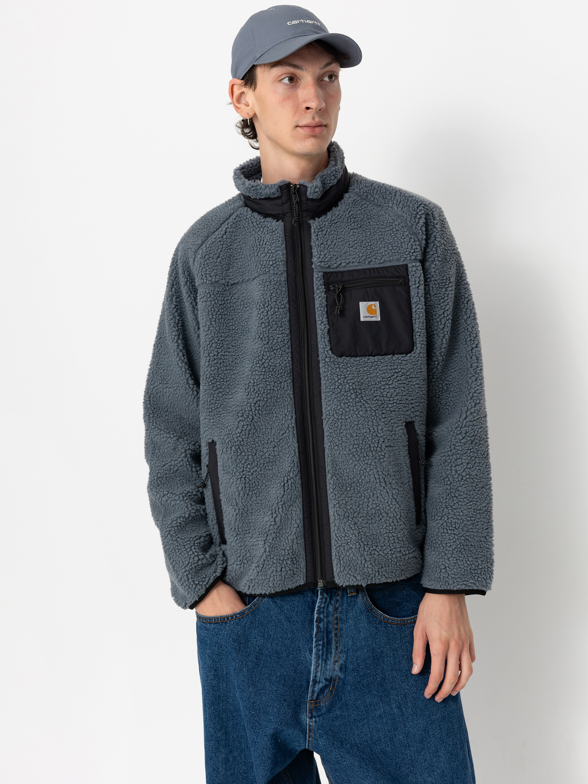 Carhartt WIP Prentis Liner Jacket - grey (dove grey/black)