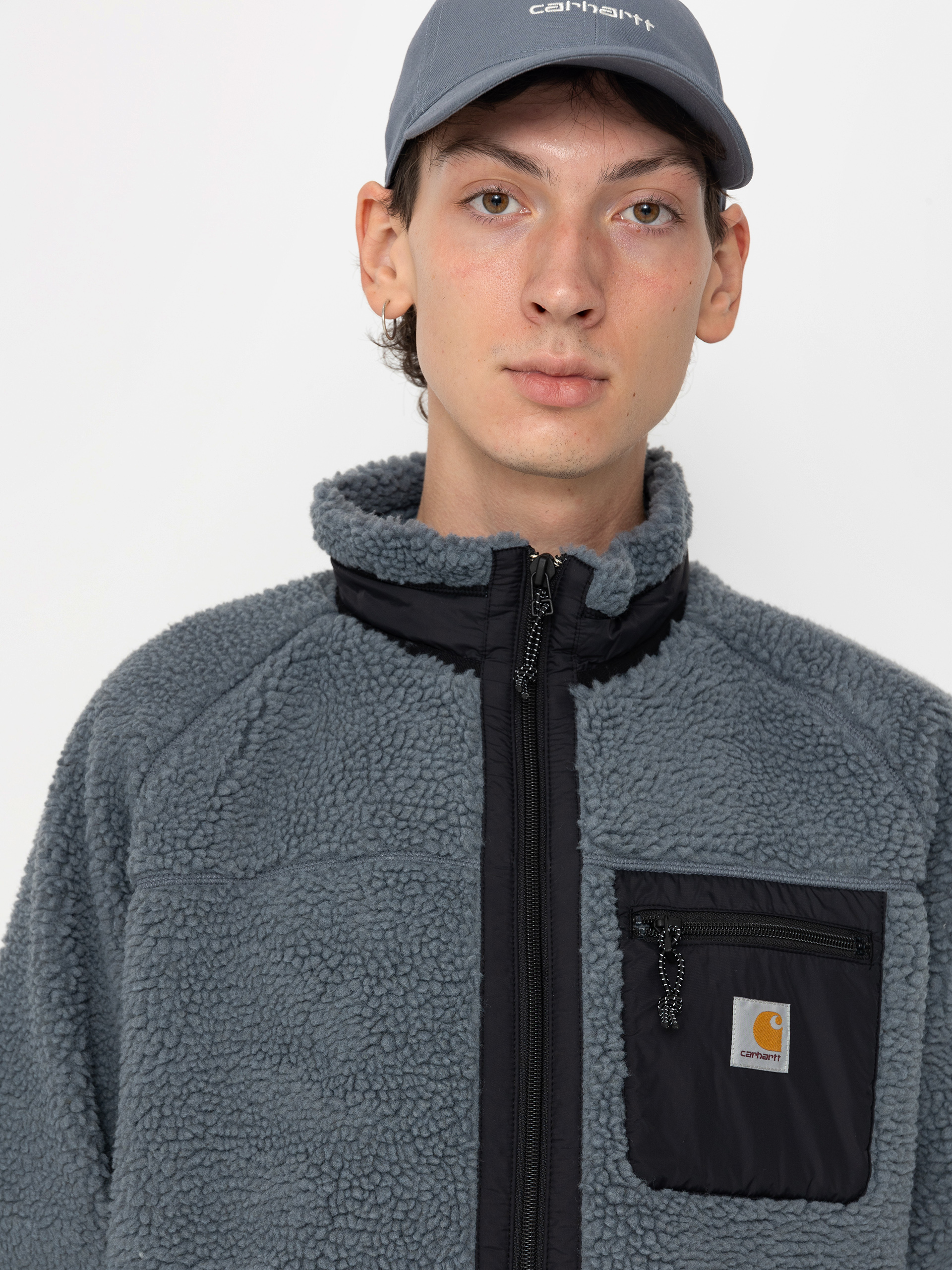 Carhartt WIP Prentis Liner Jacke (dove grey/black)