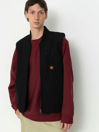 Santa Cruz Classic Label Vest Jacke (black)