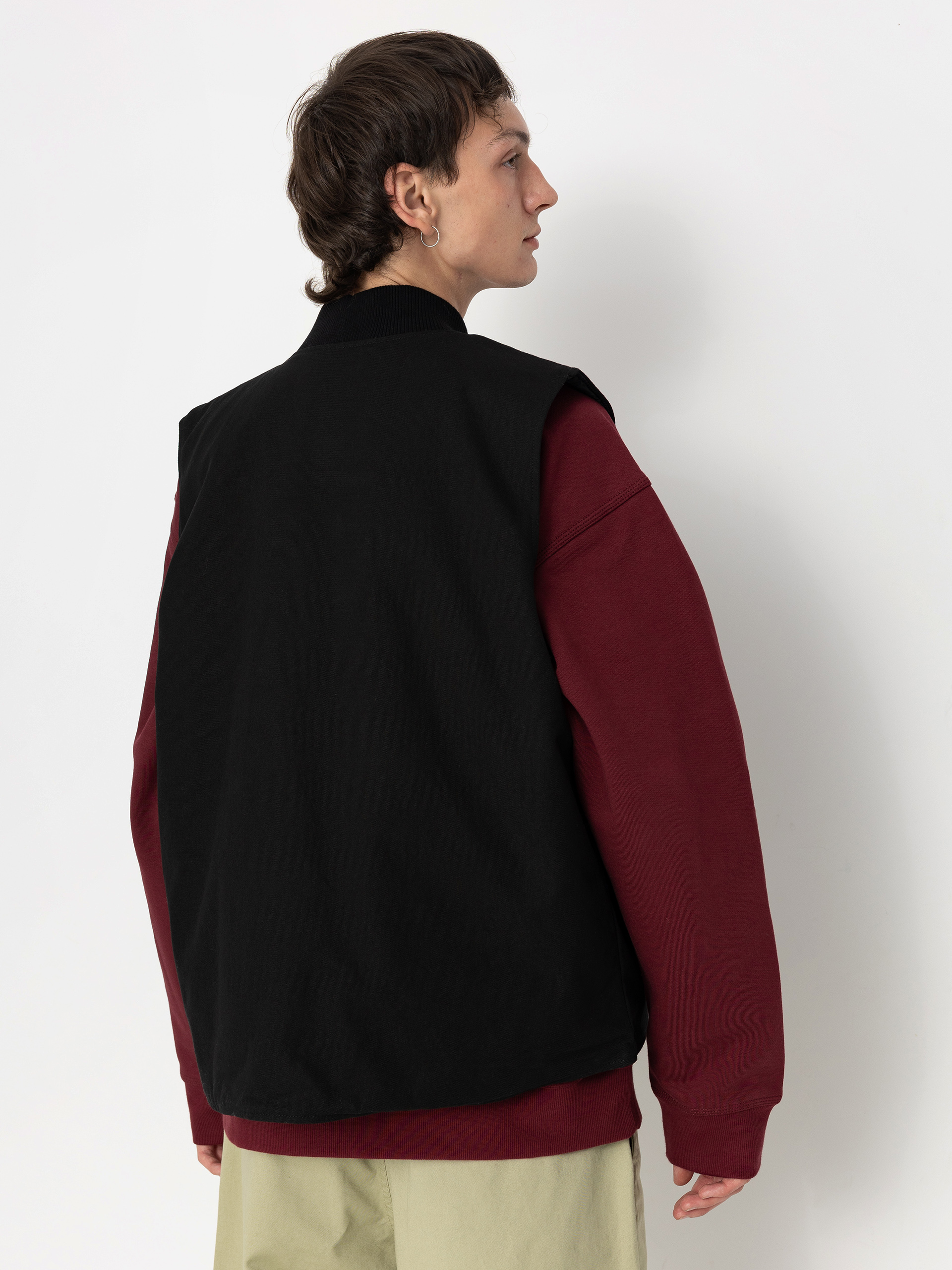 Santa Cruz Classic Label Vest Jacket - black (black)