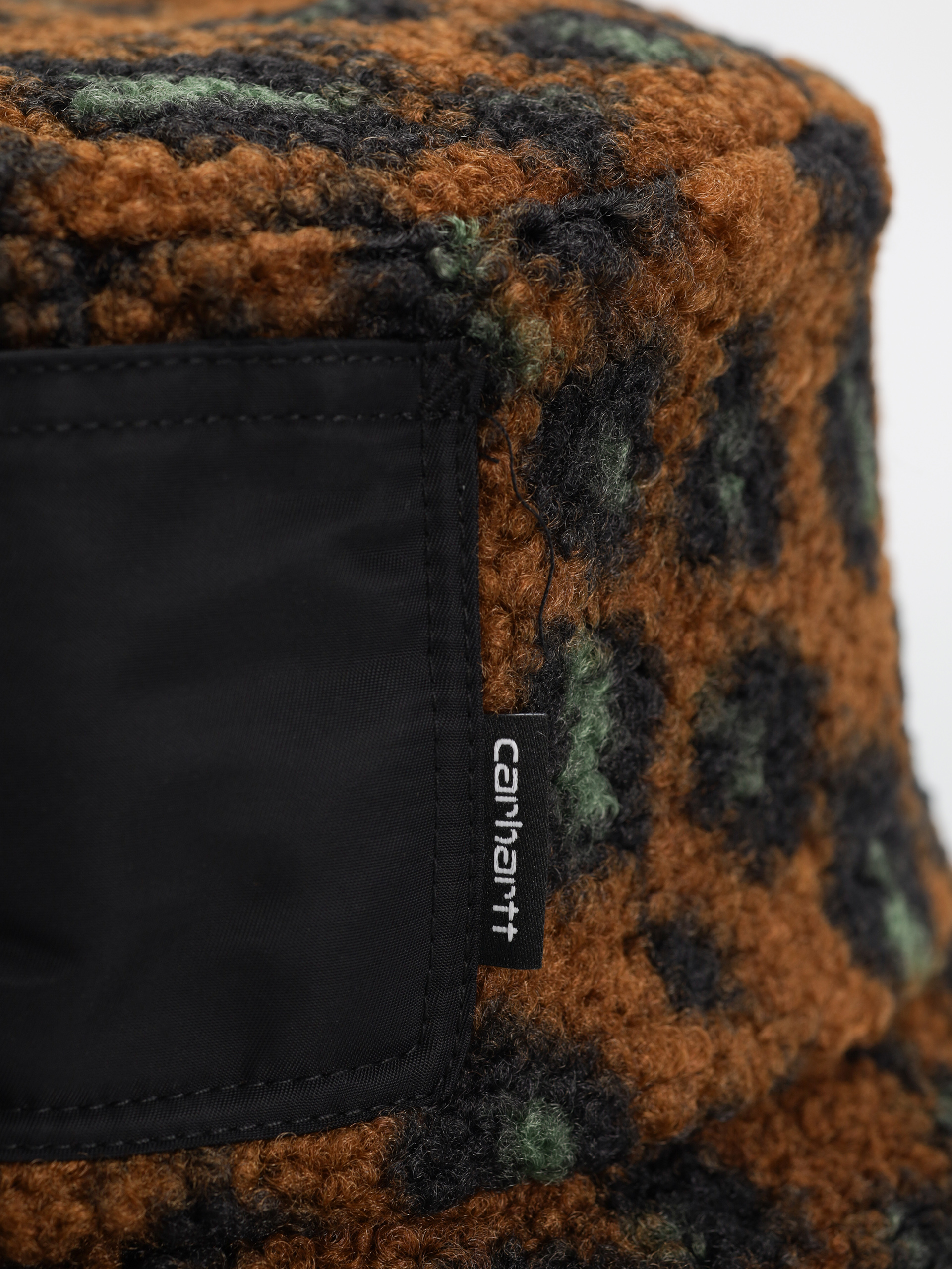 Carhartt WIP Hut/Schibermütze Orla Bucket (camo leo jacquard/tamarind/black)