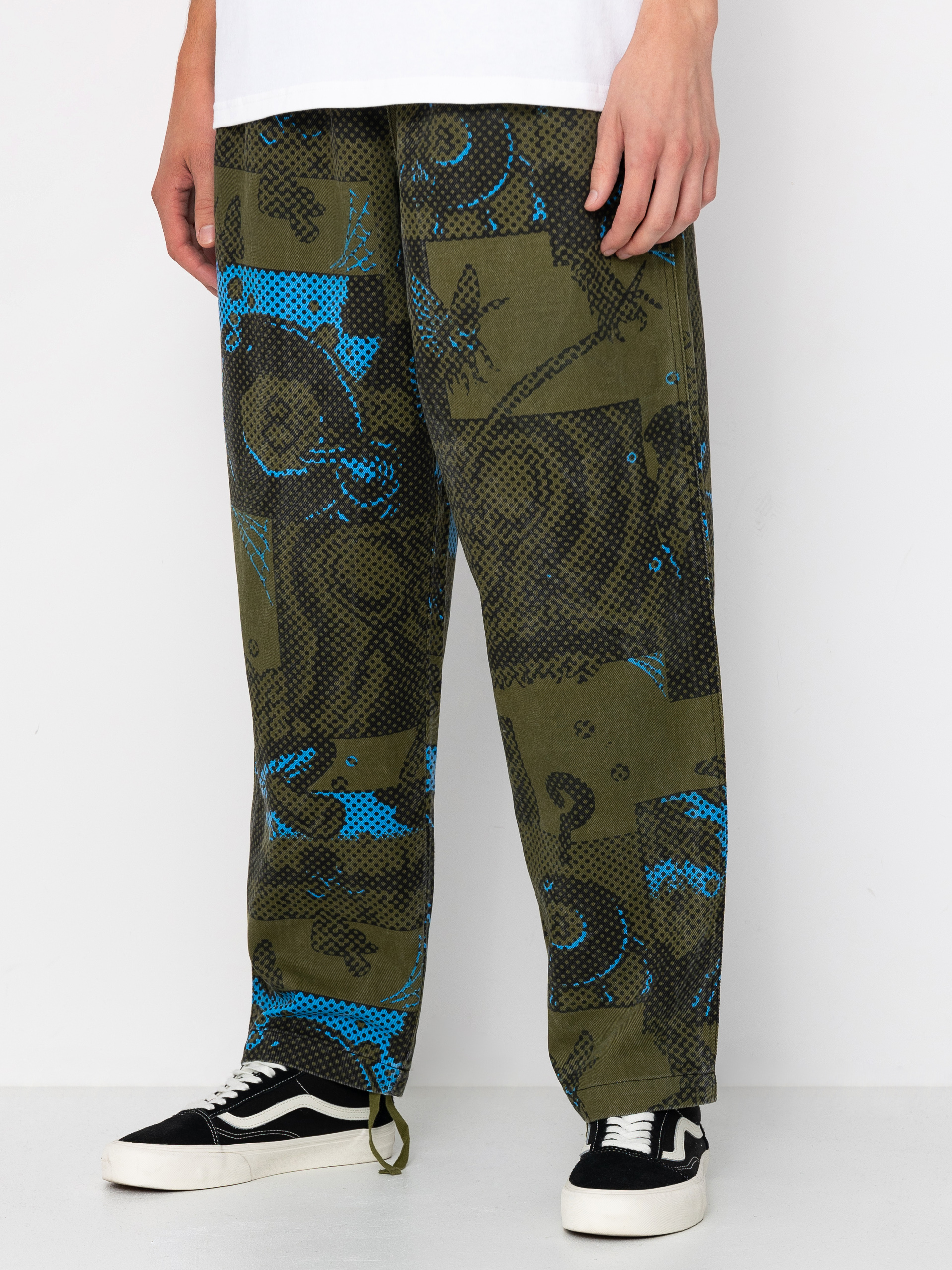 Santa Cruz Pants Unite - green (winkowski comic camo)