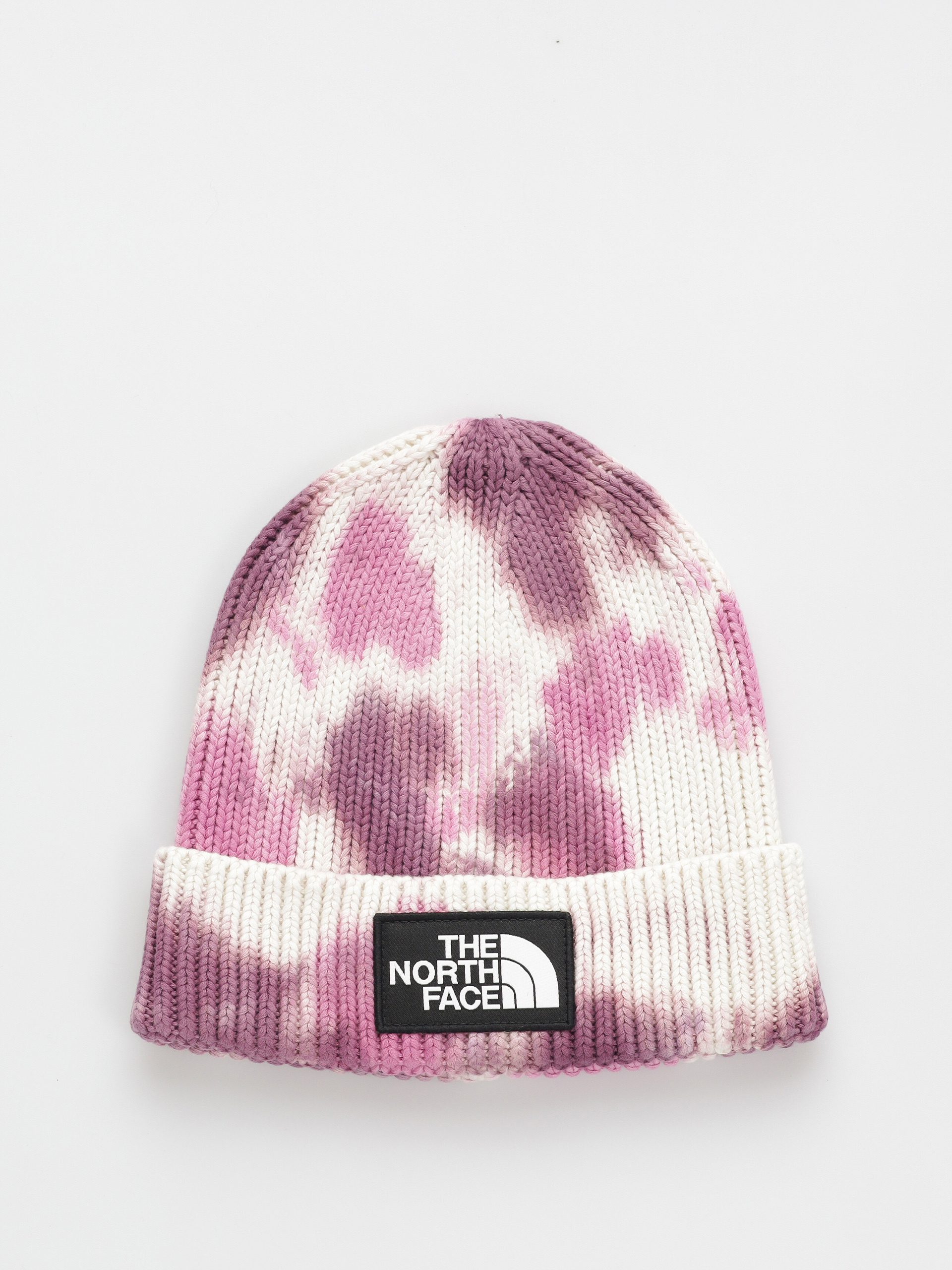 The North Face Beanie Tie Dye Logo Box (pale green/dragonfruit/)