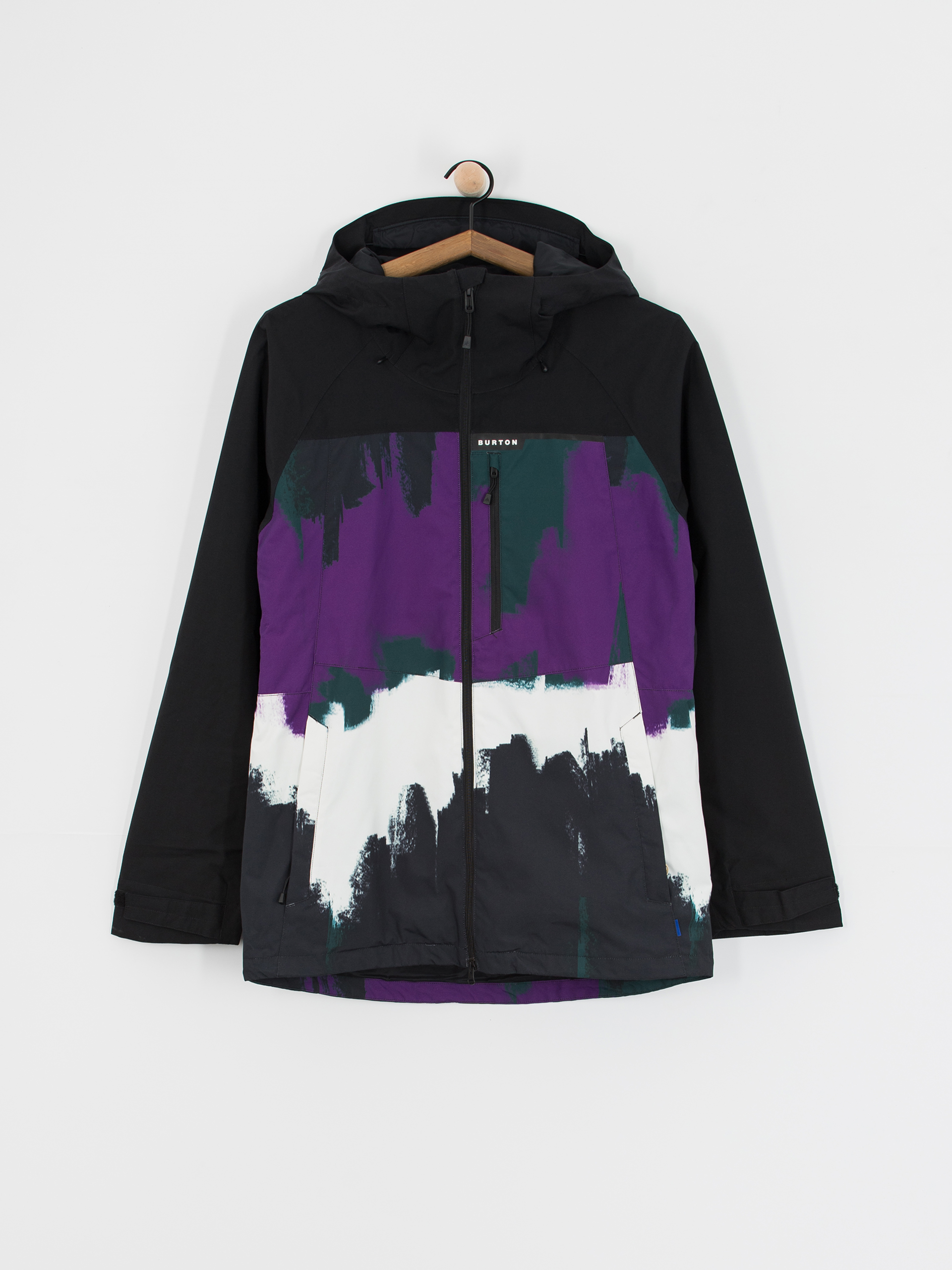 Burton Snowboard jacket Lodgepole - black, multicolor (true black