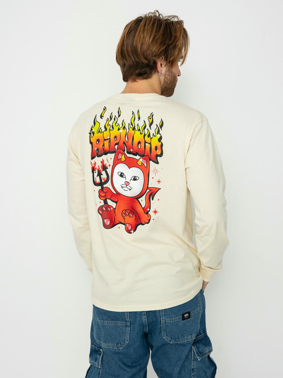 RipNDip Scary Cute Longsleeve (natural)