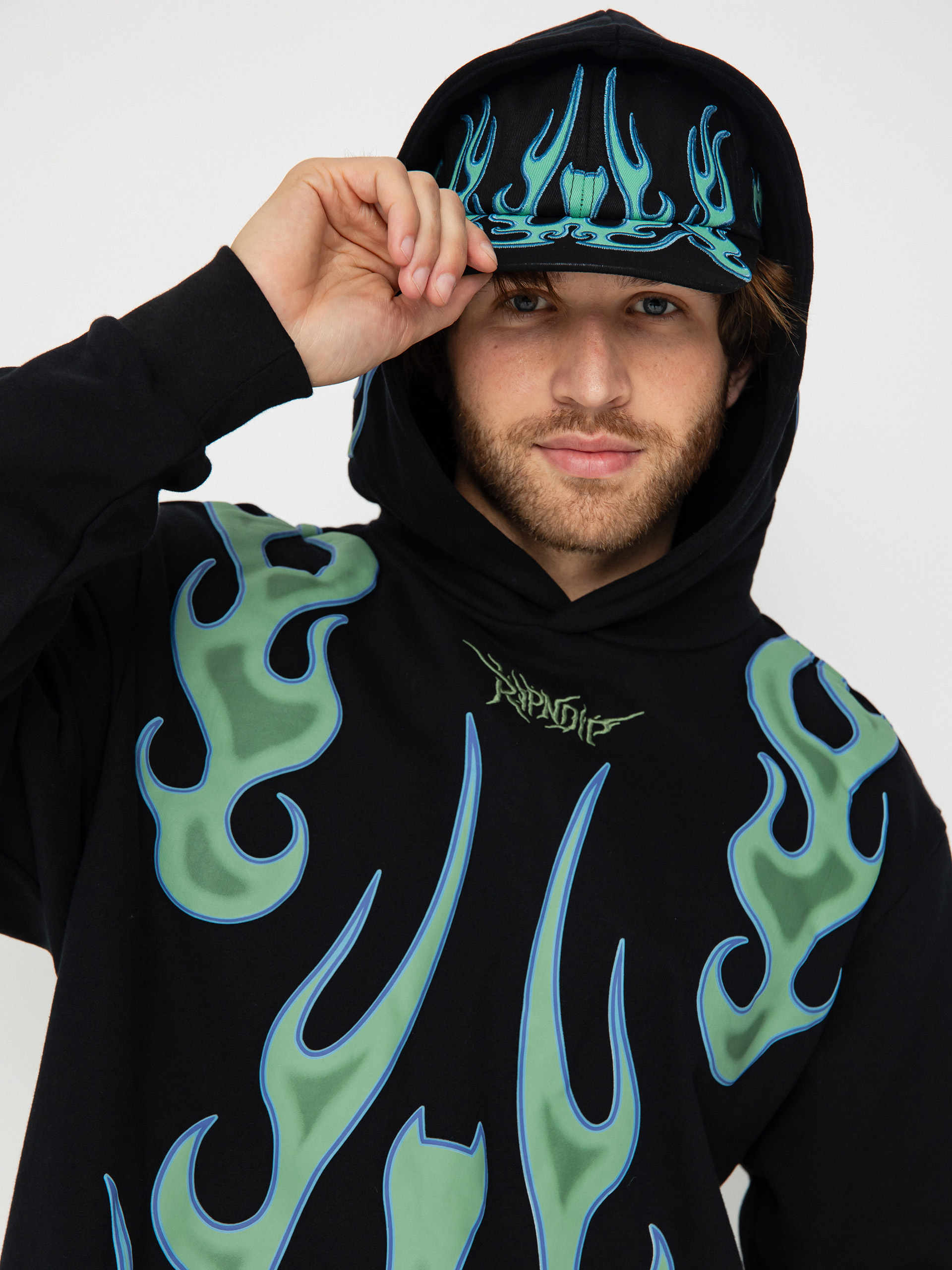 RipNDip Hoodie Volt HD Schwarz black