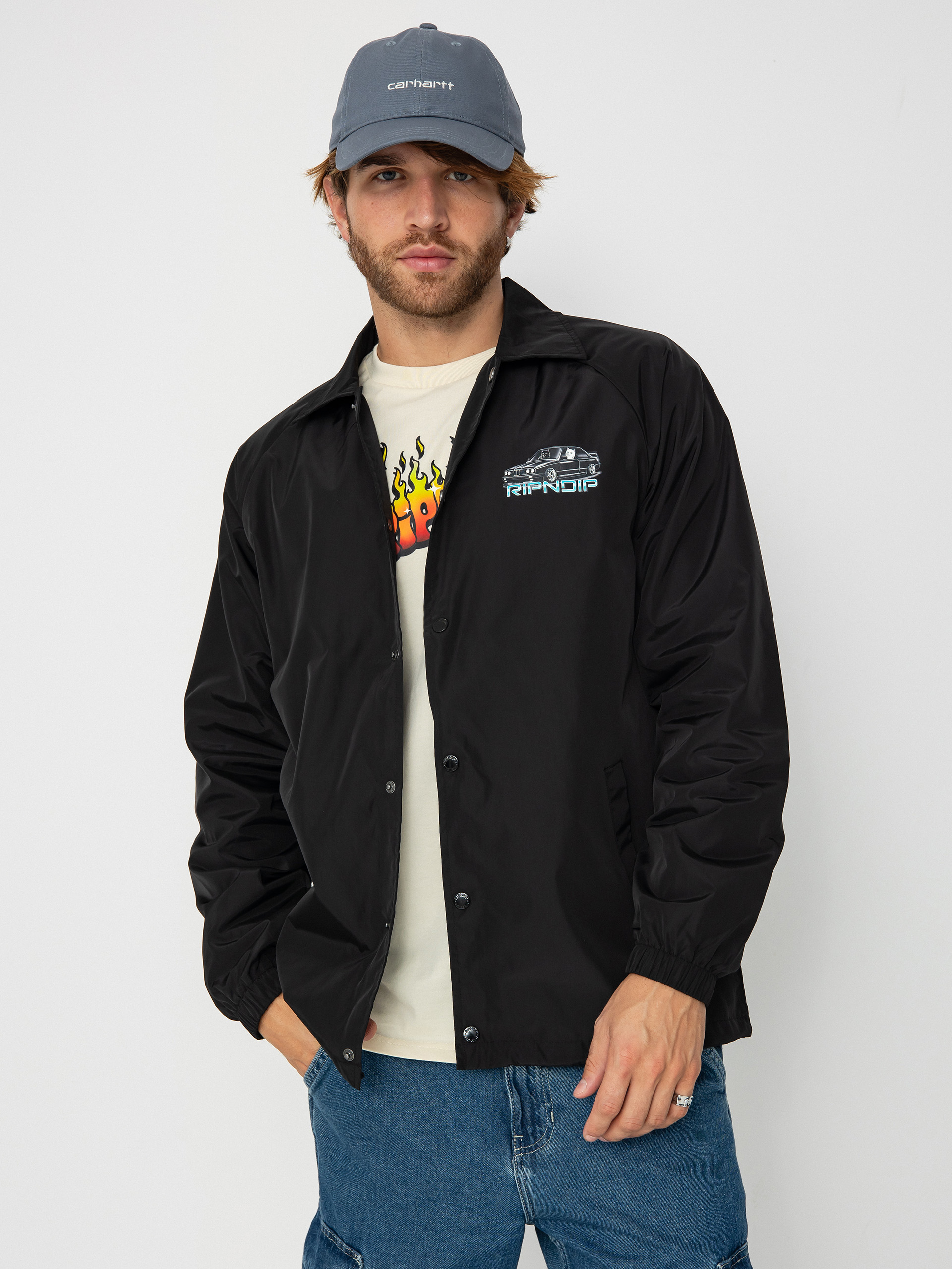 RipNDip Jacket Vroom Vroom Coaches - black (black)