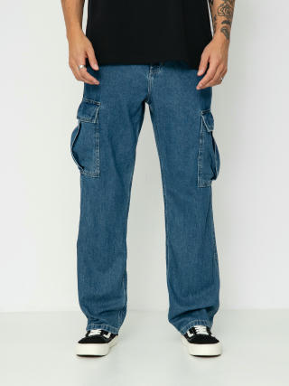 Vans Service Cargo Loose Denim Pants (vintage indigo)