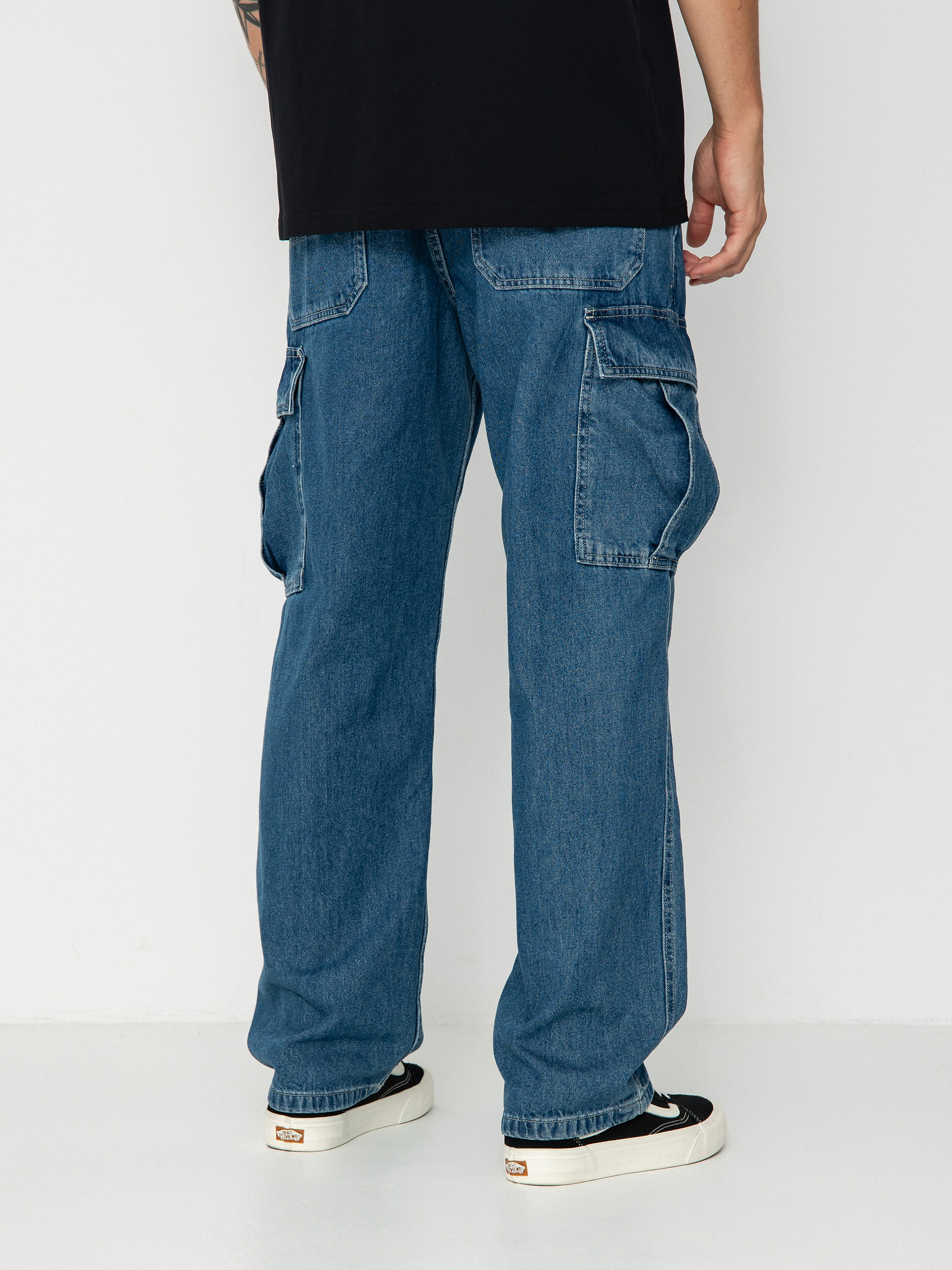 Vans Service Cargo Loose Denim Hose (vintage indigo)