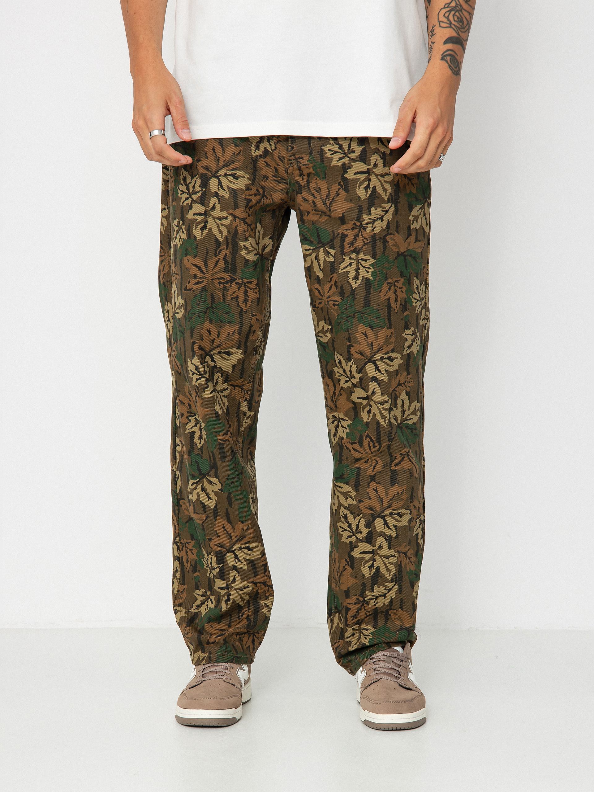 OBEY Hardwork Printed Denim Hose (mulled basil multi)