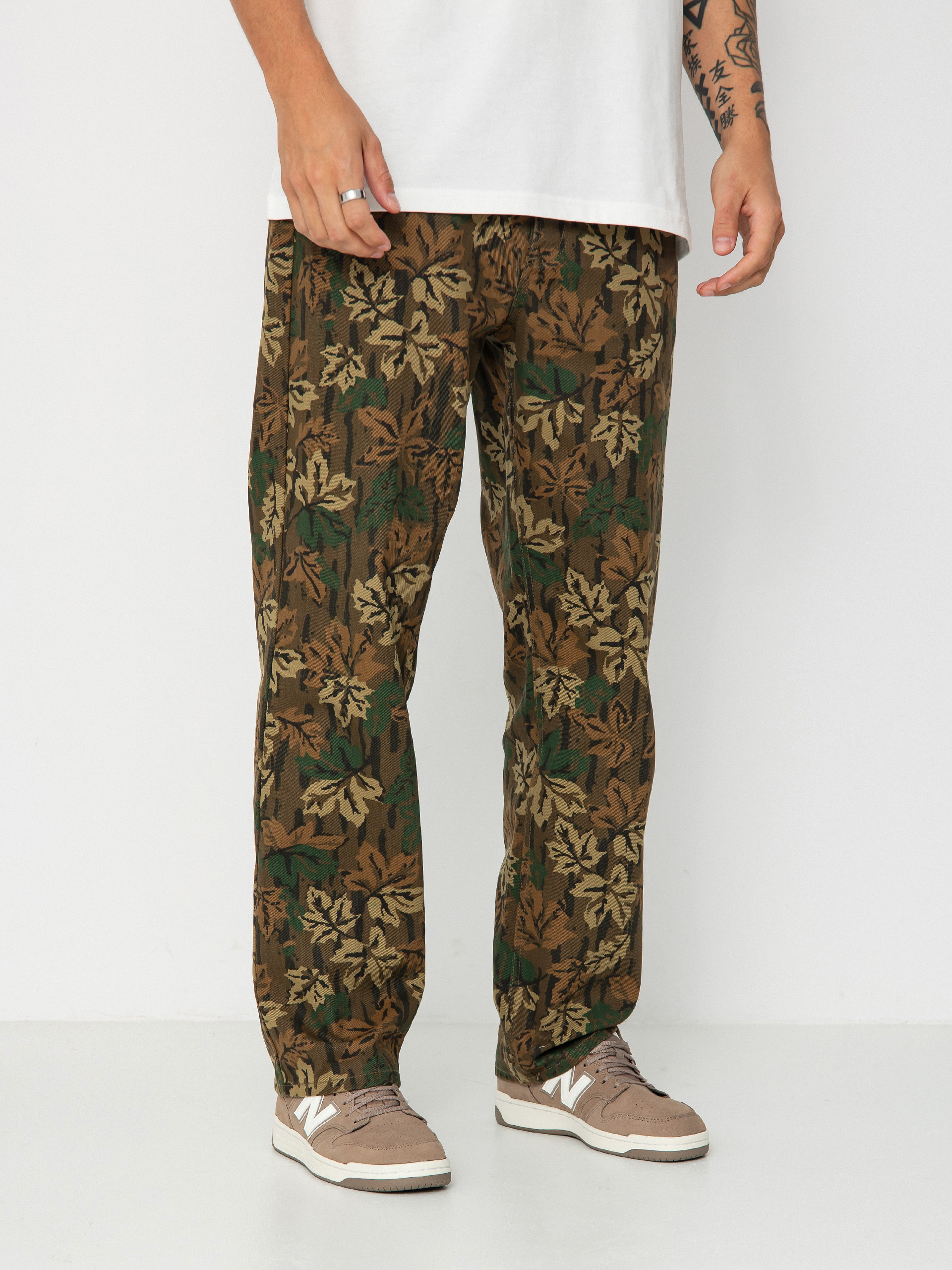 OBEY Hardwork Printed Denim Hose (mulled basil multi)
